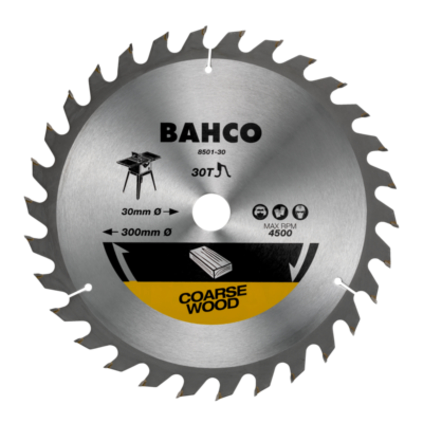 Lame scie circulaire bois 315 mm 40 dents carbure BAHCO - 8501-31F
