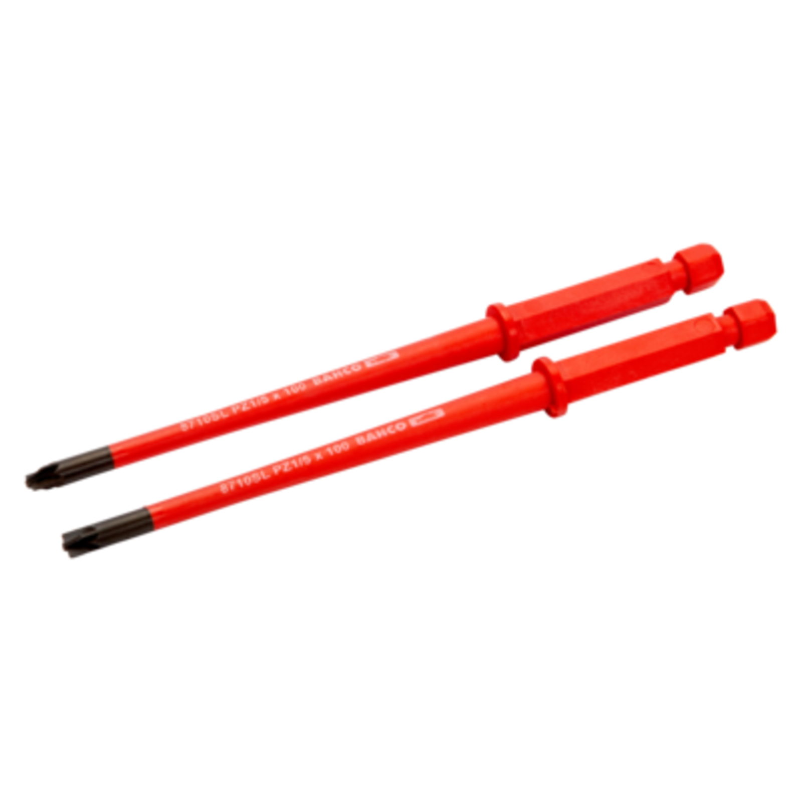 Lame interchangeable isolée Combi 5 mm PH1 100 mm 2 pièces BAHCO - 8710SL-2P
