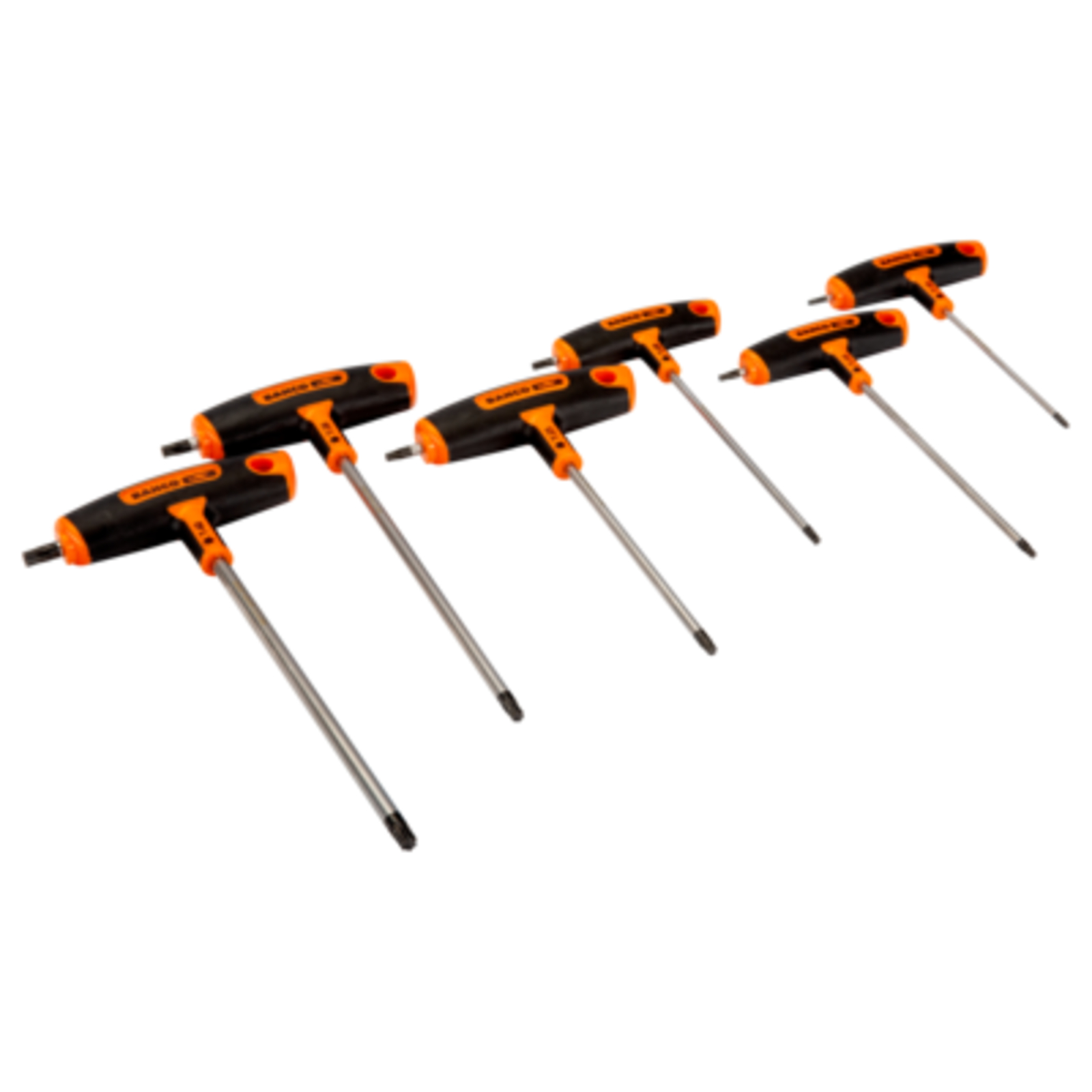 Jeu de tournevis TORX manche en T T10-T40 6 pièces BAHCO - 903T-2