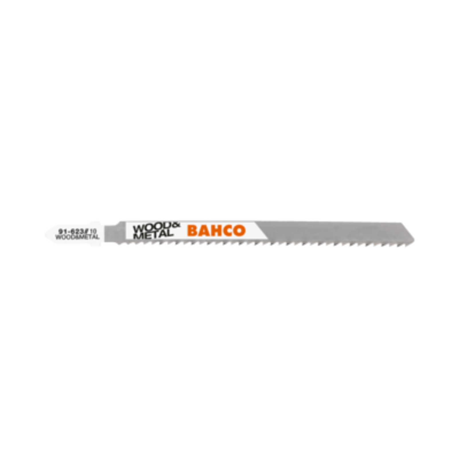 Lame scie sauteuse tige en T bois et métal 132 mm 10/14 TPI 5 pcs bimétal BAHCO - 91-4PWM-5P