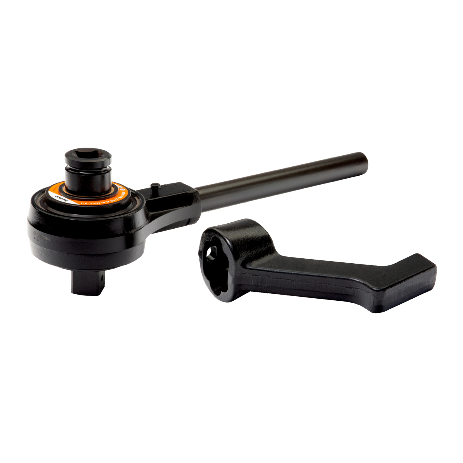 Multiplicateur de couple manuel 2700 Nm avec bras de réaction coudé et droit BAHCO - 9505-TM