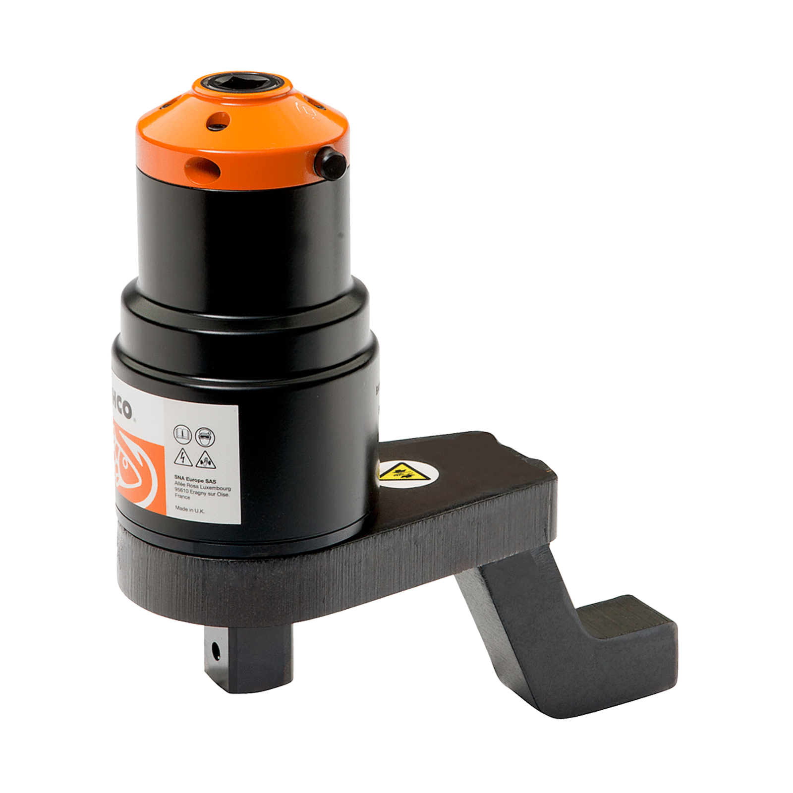 Multiplicateur de couple manuel 2000 Nm avec bras de réaction coudé BAHCO - 9527CR-2000