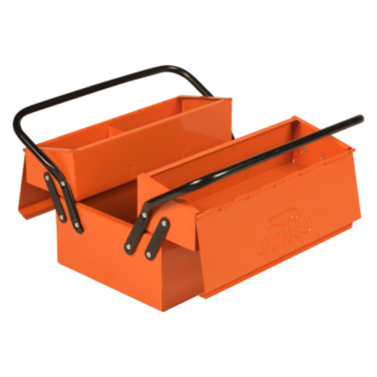 Caisse à outils métallique 3 compartiments avec possibilité de cadenas 400 x 210 x 190 mm BAHCO - 960100020