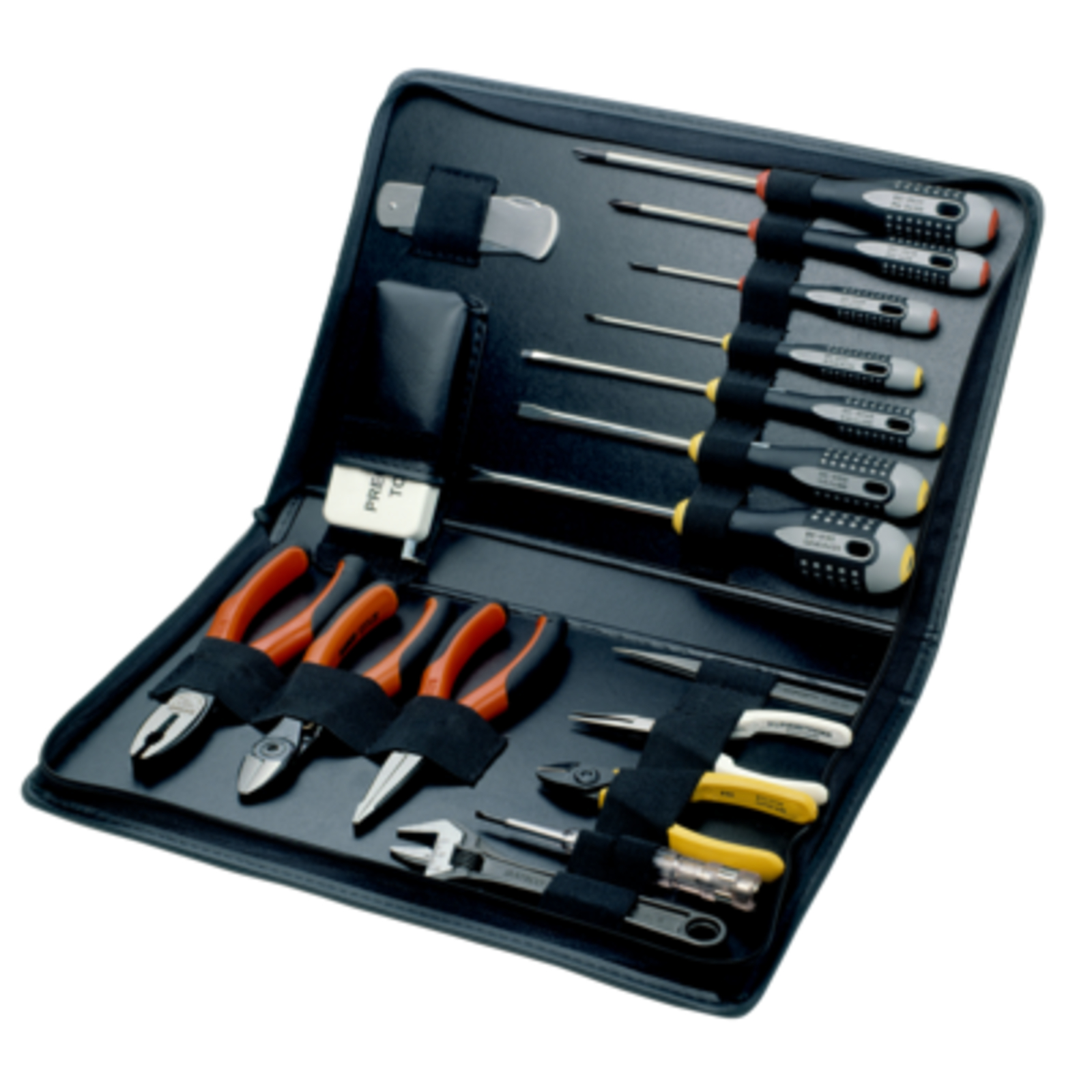 Kit d'outils électricien 17 pièces pochette fermeture éclair BAHCO - 9852