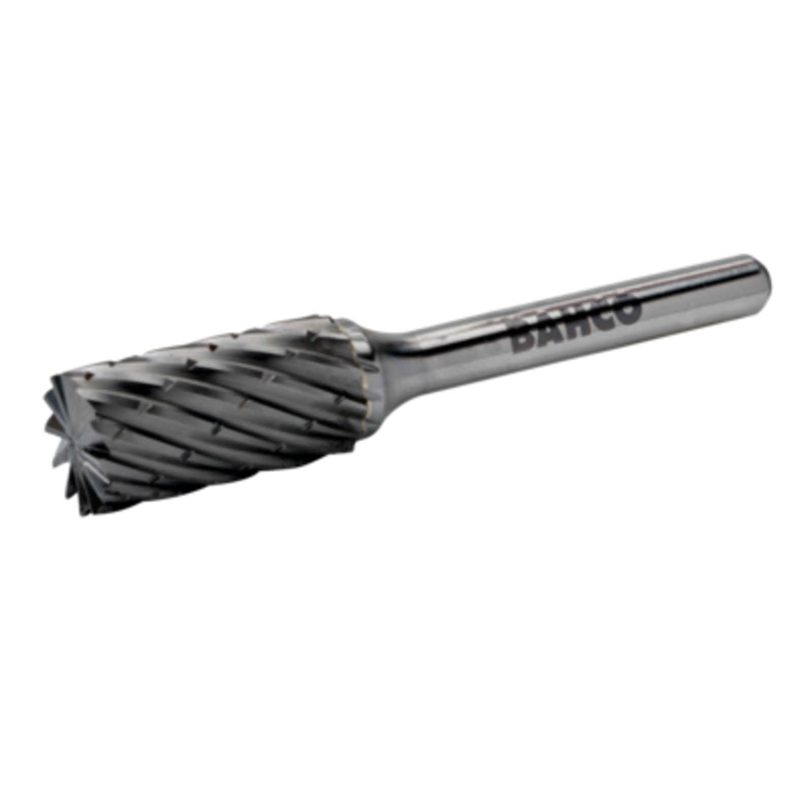 Fraise lime cylindrique carbure tungstène 9,6 x 19 mm coupe extrémité acier 10/5 dents 6 mm BAHCO - A1020S06E