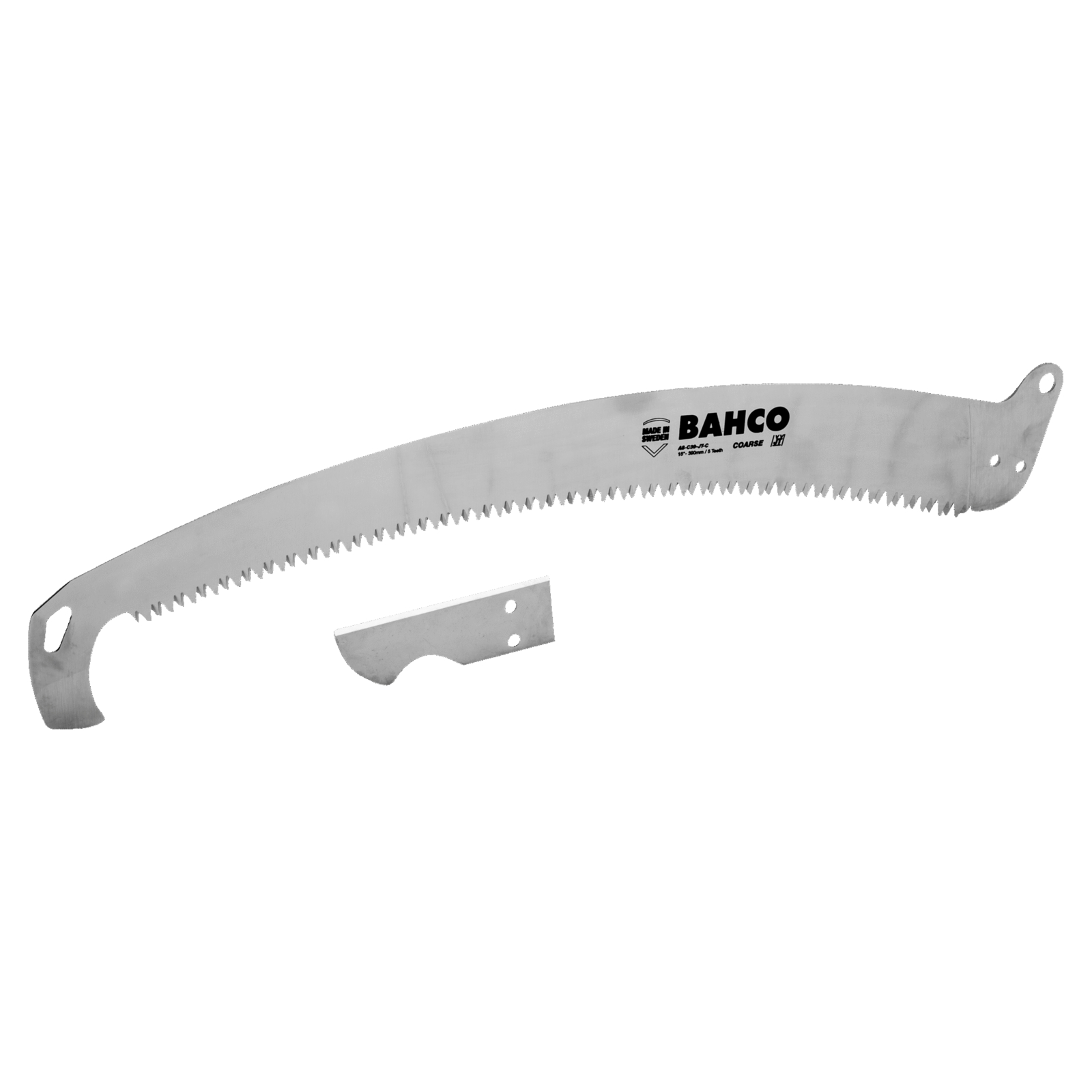 Lame de rechange incurvée coupe grossière 390 mm pour scie sur perche BAHCO - AS-C39-JT-C