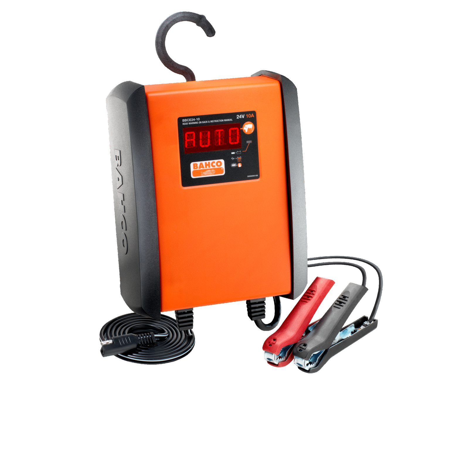 Chargeur mainteneur automatique 10 A 24 V 20-230 Ah avec écran numérique BAHCO - BBCE24-10