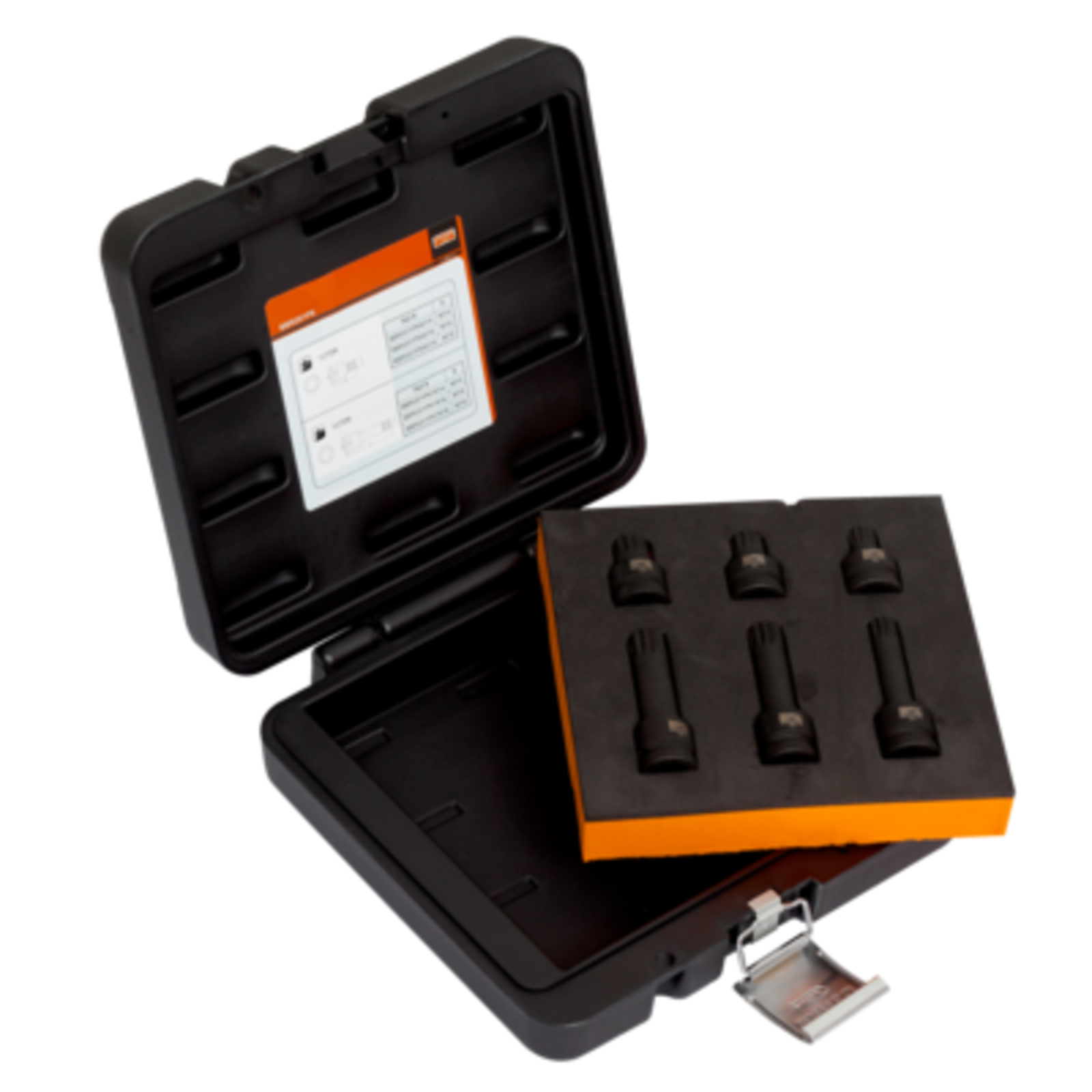 Coffret 6 douilles à chocs XZN 1/2
