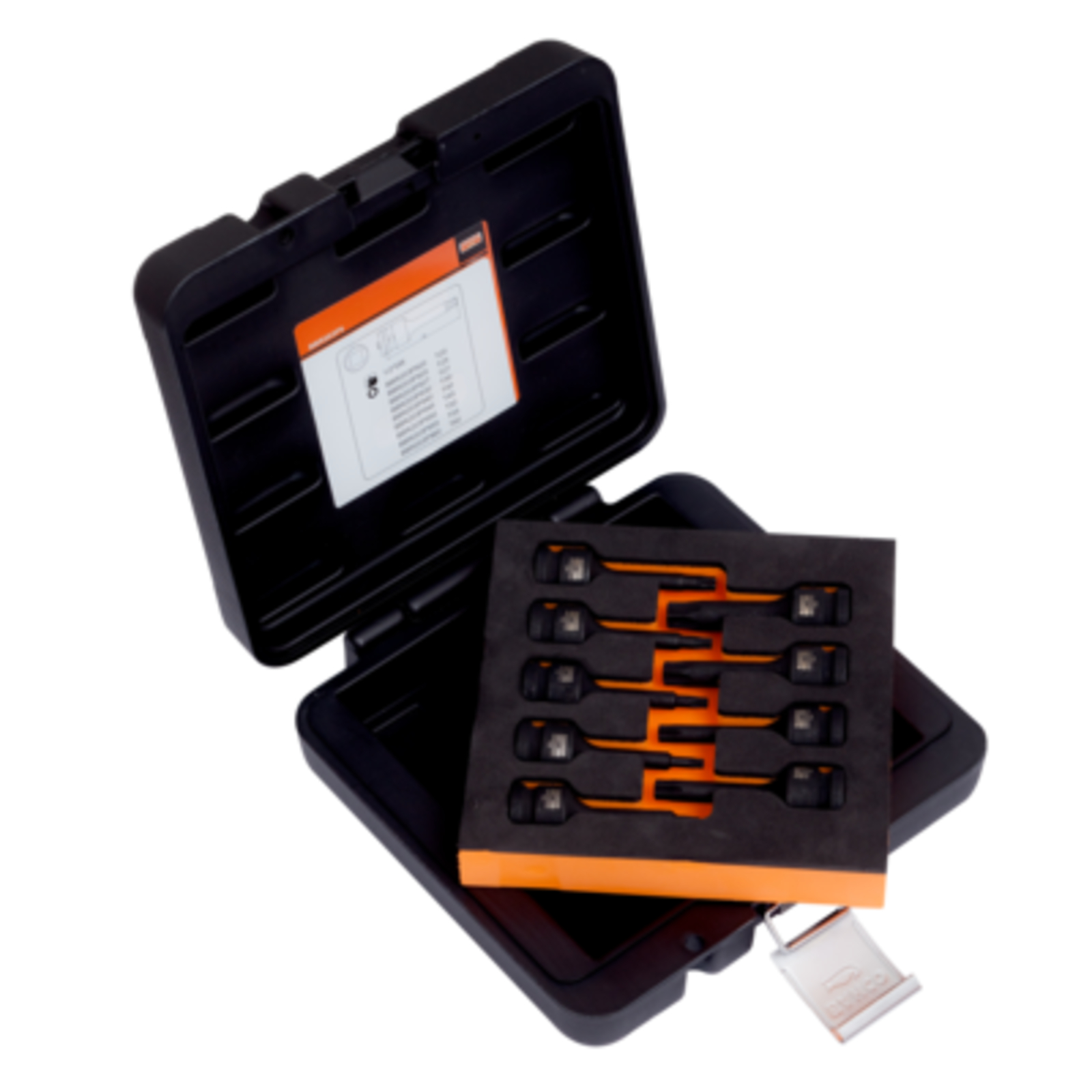Coffret de 9 douilles à chocs 1/2