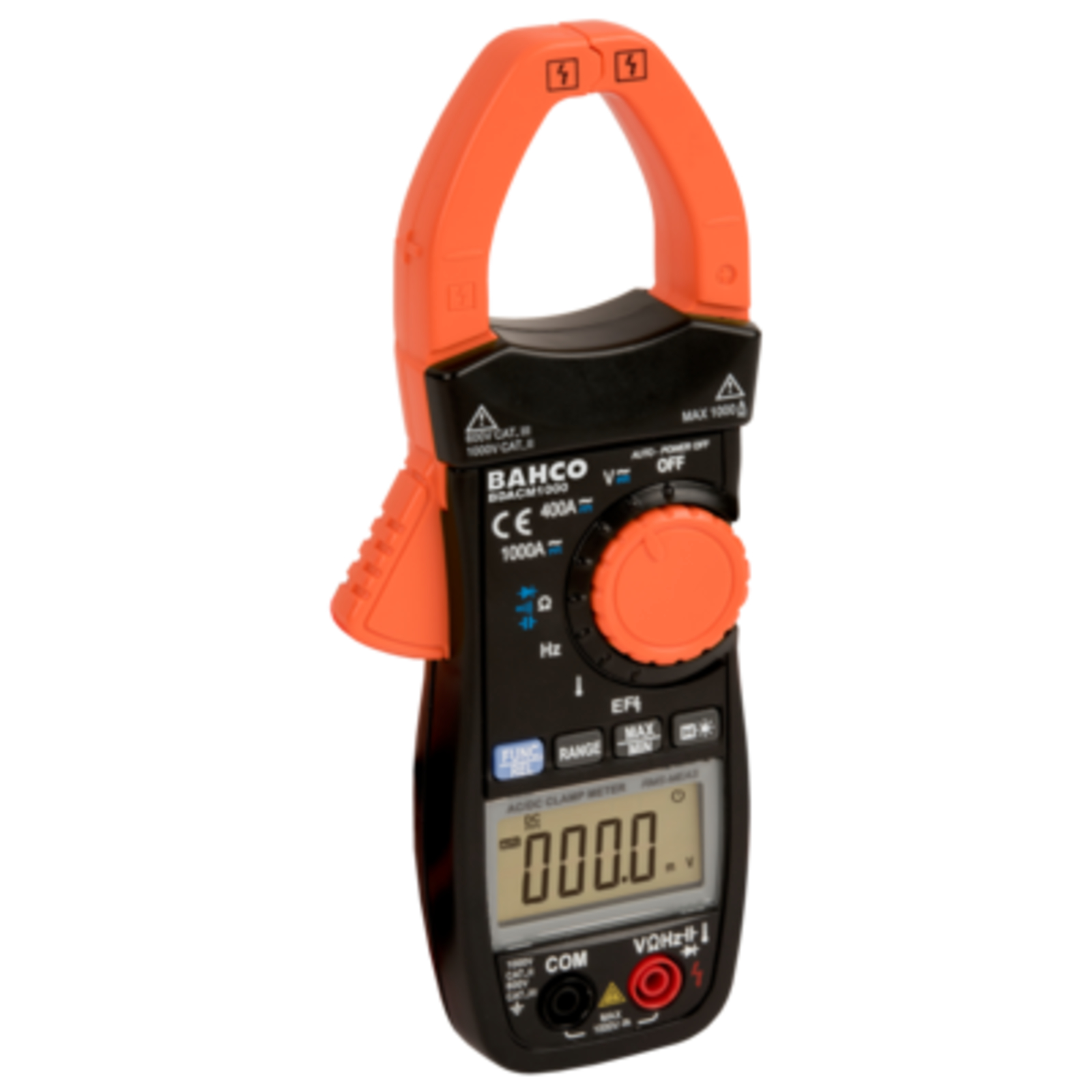Multimètre pince ampèremétrique True RMS 1 000 A avec câbles et sonde température BAHCO - BDACM1000