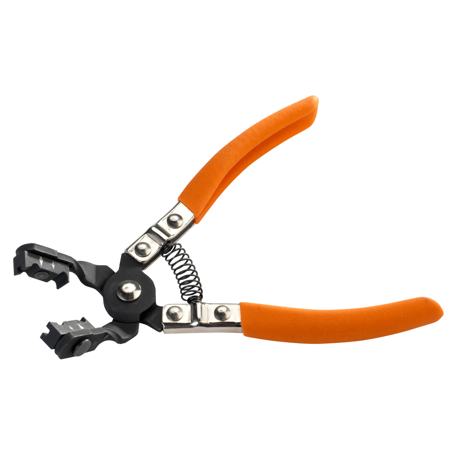 Pince à collier coudée 45° ouverture 30 mm avec gaine PVC BAHCO - BE250
