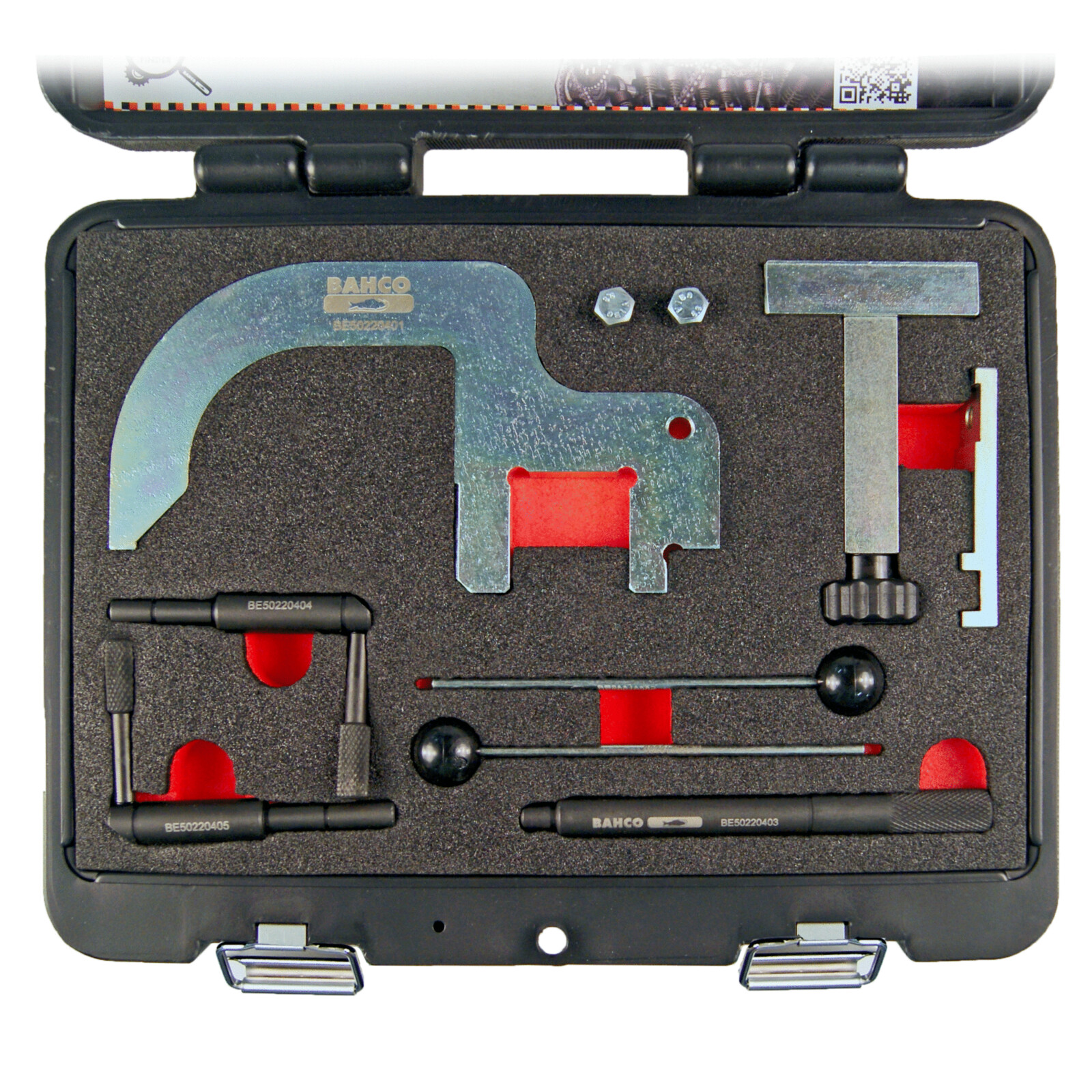 Coffret d’outils calage moteurs BMW 2.0-2.5-3.0 Diesel avec manuel BAHCO - BE502204
