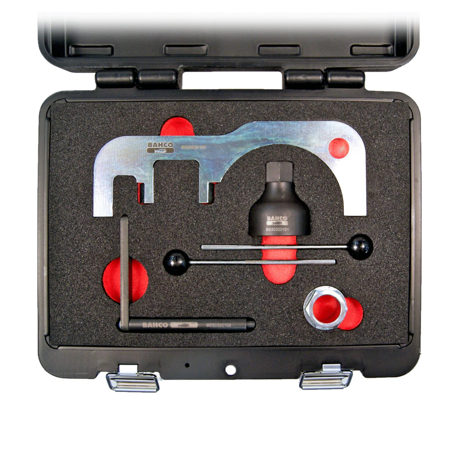 Coffret d'outils de calage moteurs BMW-MINI 1.6-2.0 Diesel avec manuel BAHCO - BE503201