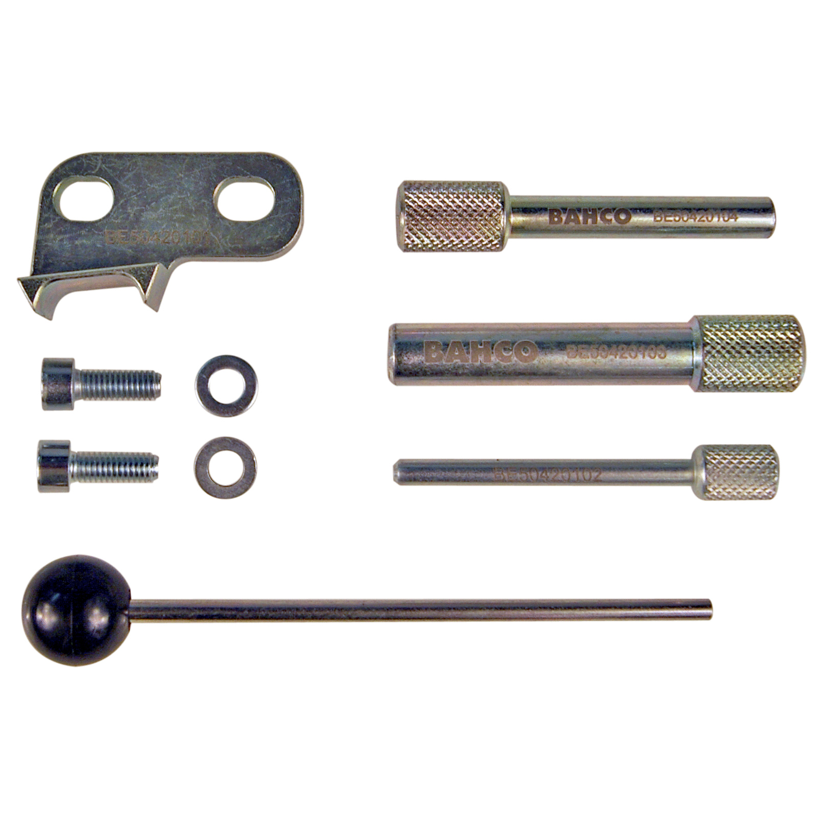 Coffret d'outils de calage moteurs MINI-PSA 1.6 Diesel avec manuel BAHCO - BE504201