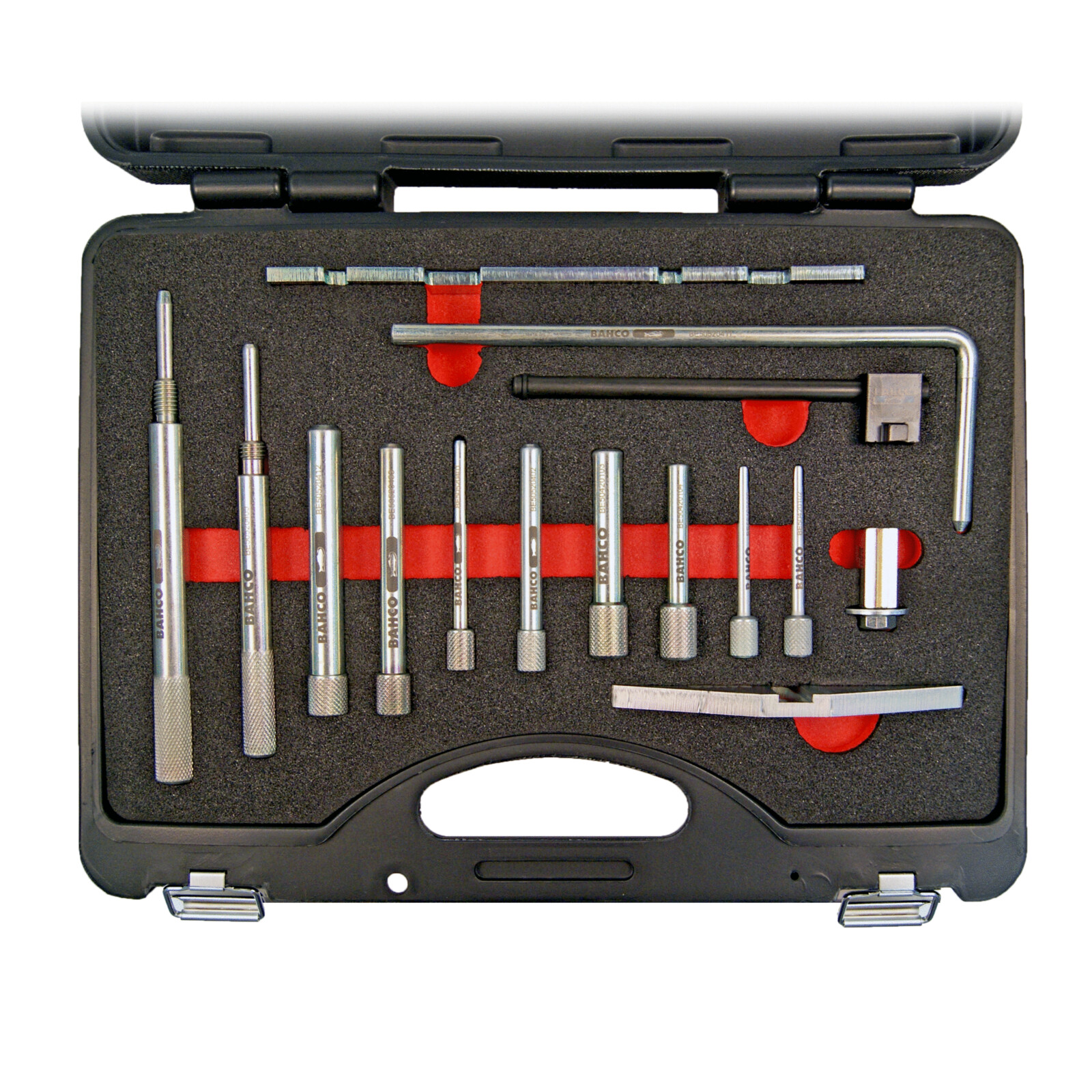 Coffret d’outils de calage moteurs Ford 1.4-1.6-1.8-2.0-2.2-2.5 Diesel avec manuel BAHCO - BE505204