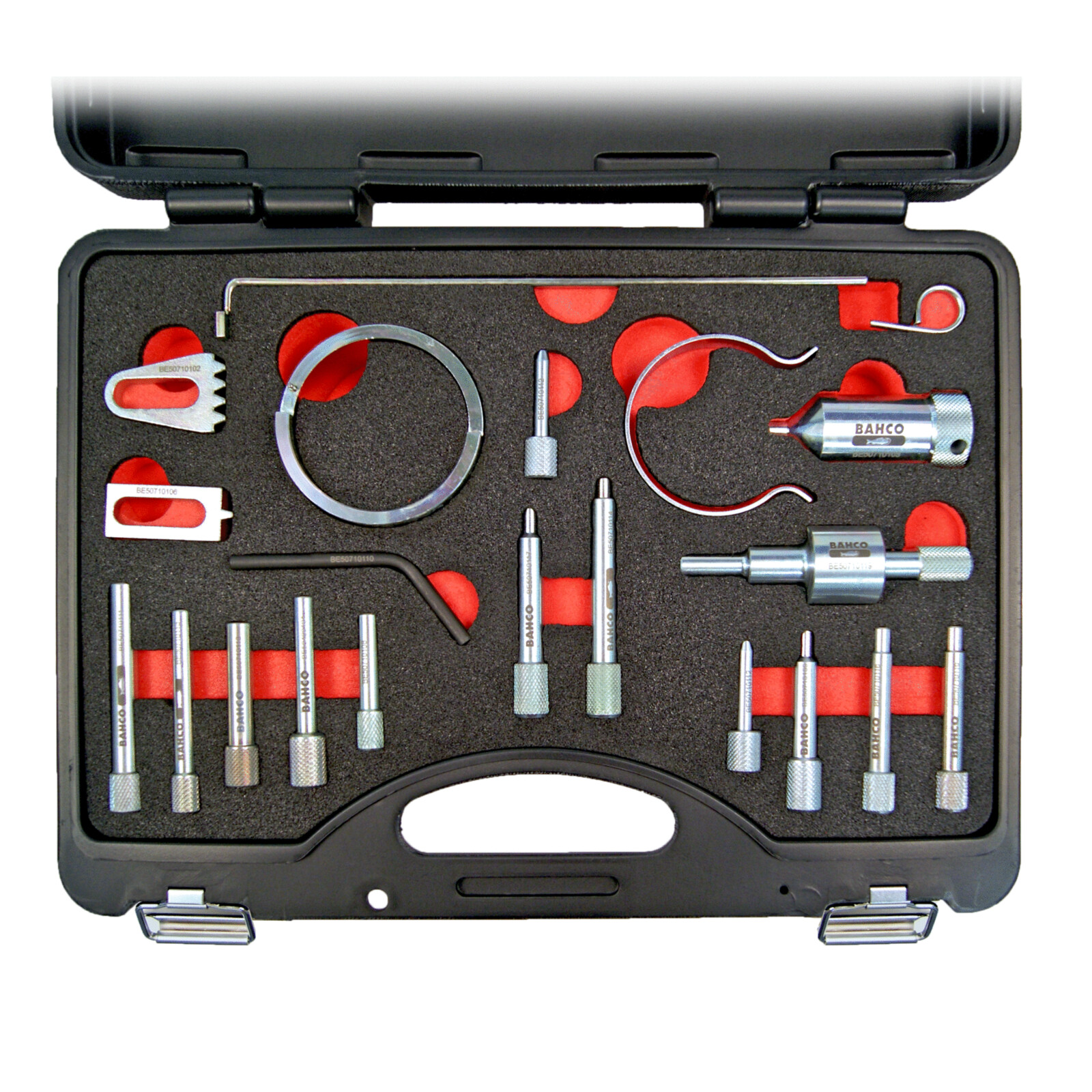Coffret d'outils de calage moteurs PSA 1.0-2.2 Essence avec manuel BAHCO - BE507101