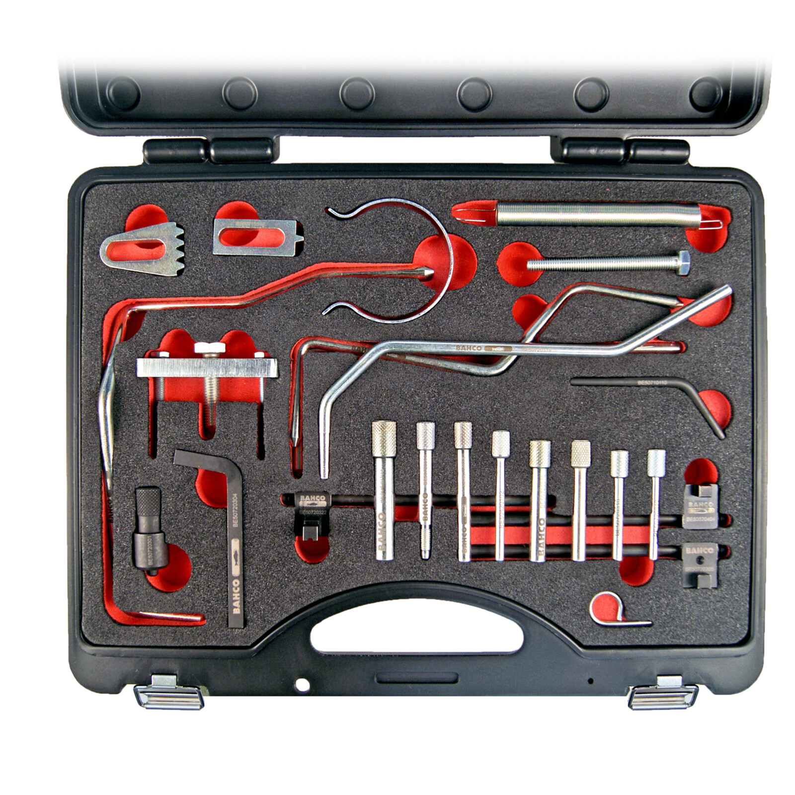 Coffret d’outils de calage moteurs PSA 1.4-2.5 Diesel avec manuel BAHCO - BE507203