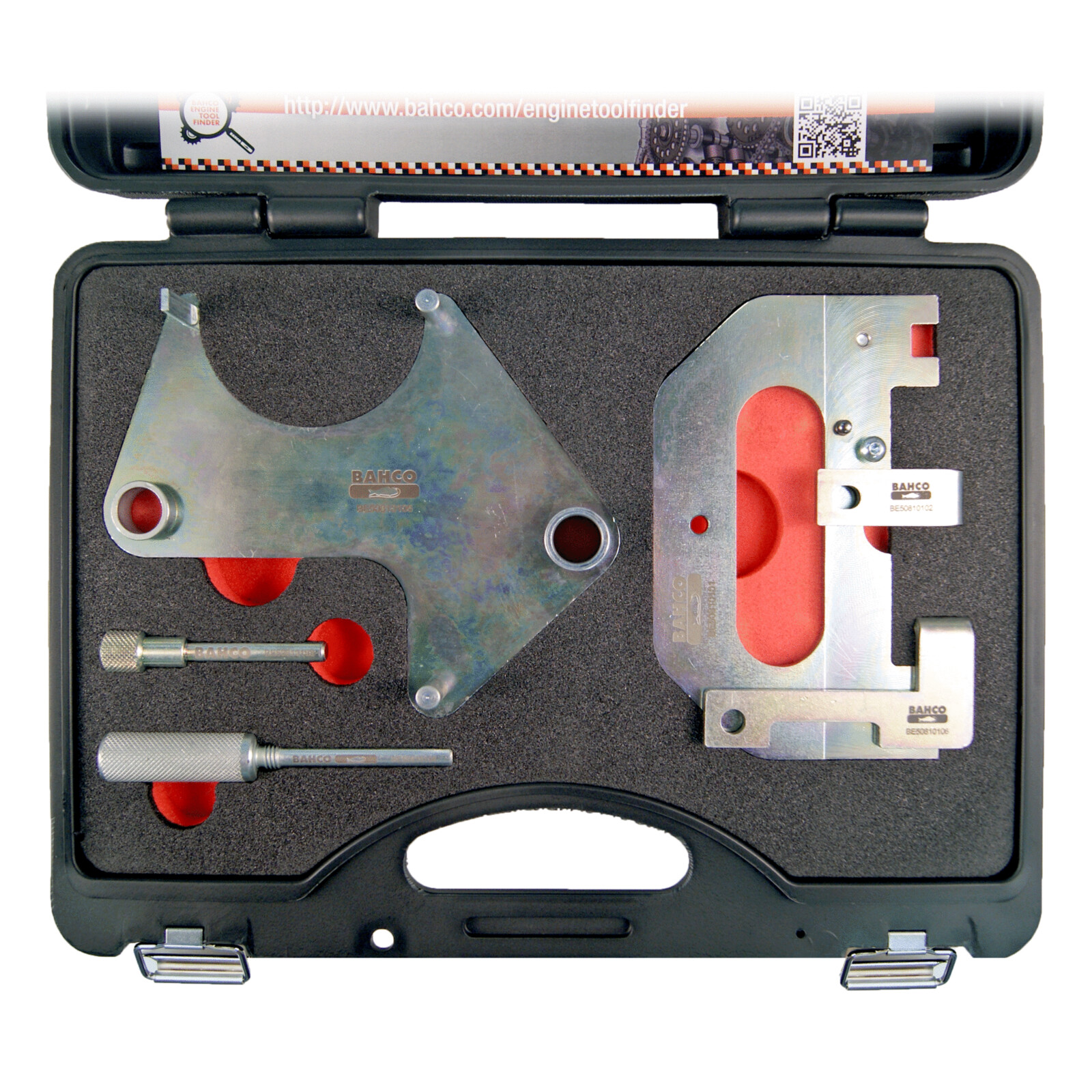 Coffret d'outils de calage moteurs essence 1.2-2.0 Renault/Dacia avec manuel BAHCO - BE508101