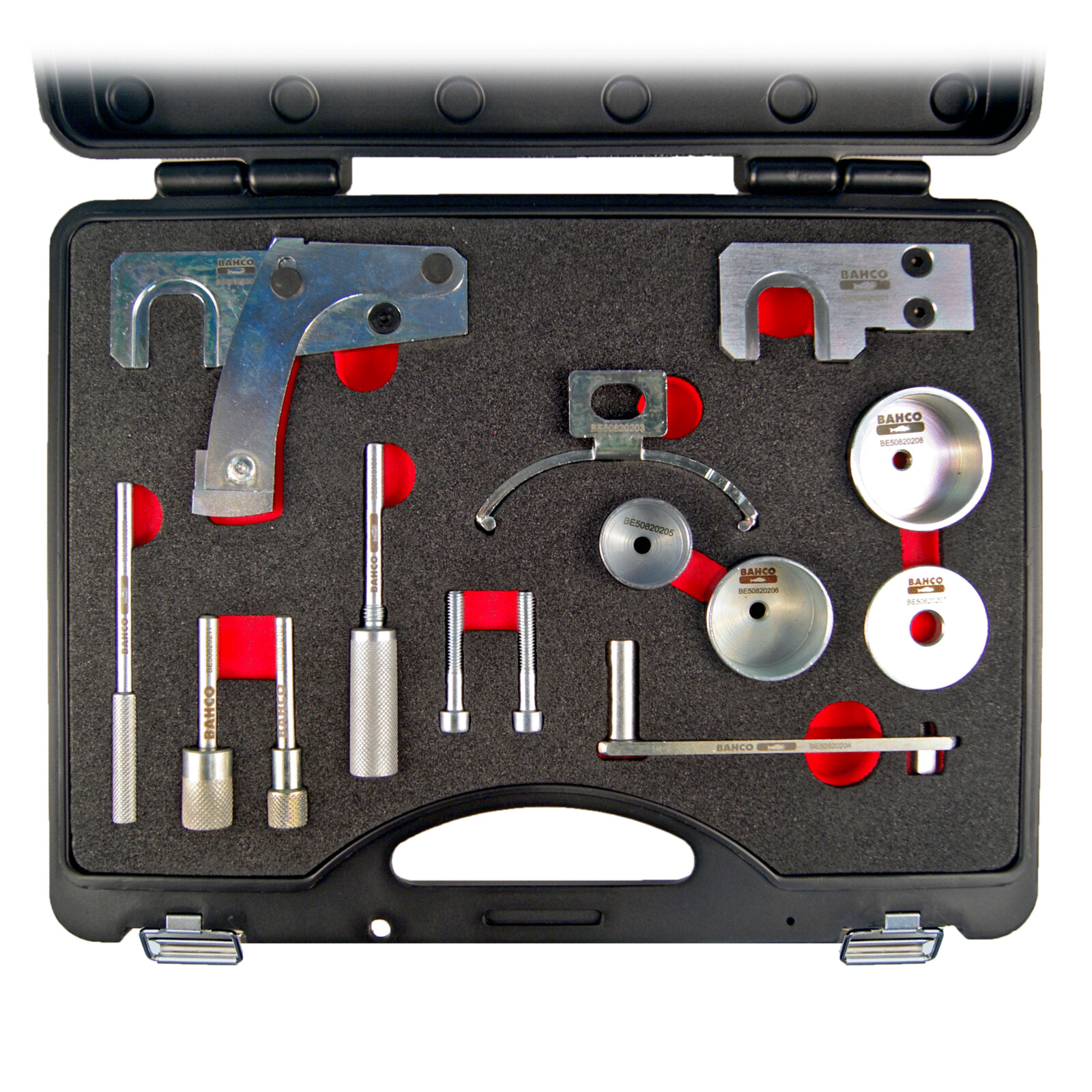 Coffret d’outils de calage moteurs Renault 1.5-1.9-2.2-2.5 Diesel avec manuel BAHCO - BE508202