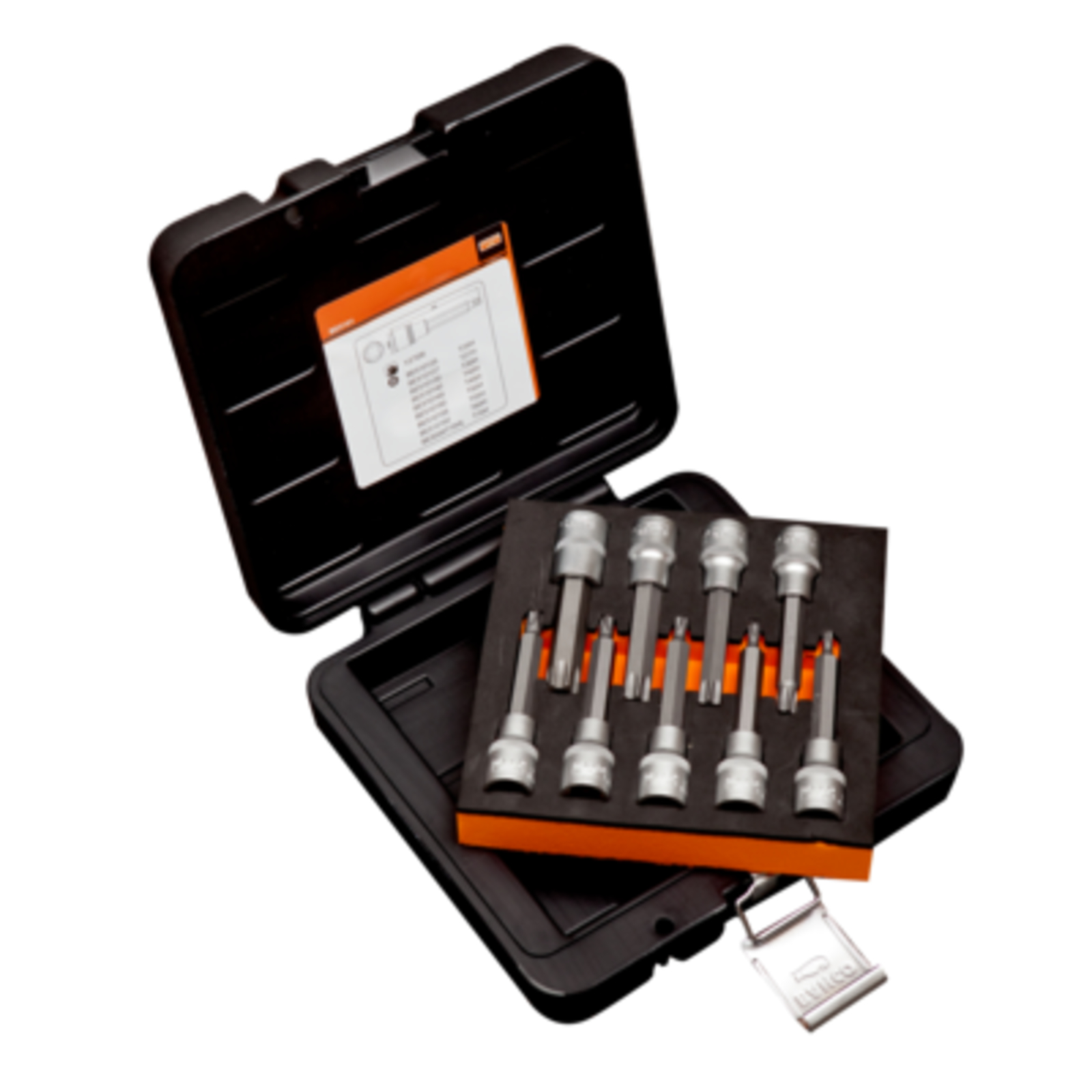 Coffret 9 douilles Torx Tamper 1/2