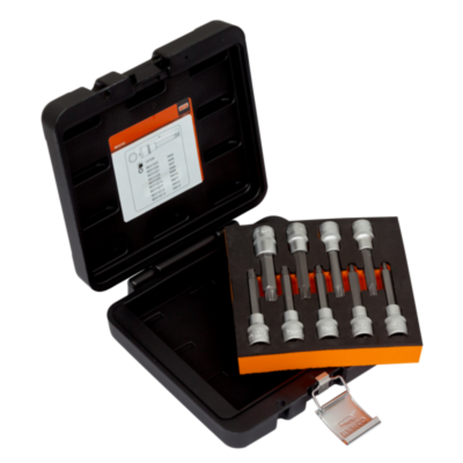 Coffret de 9 douilles Ribe 1/2