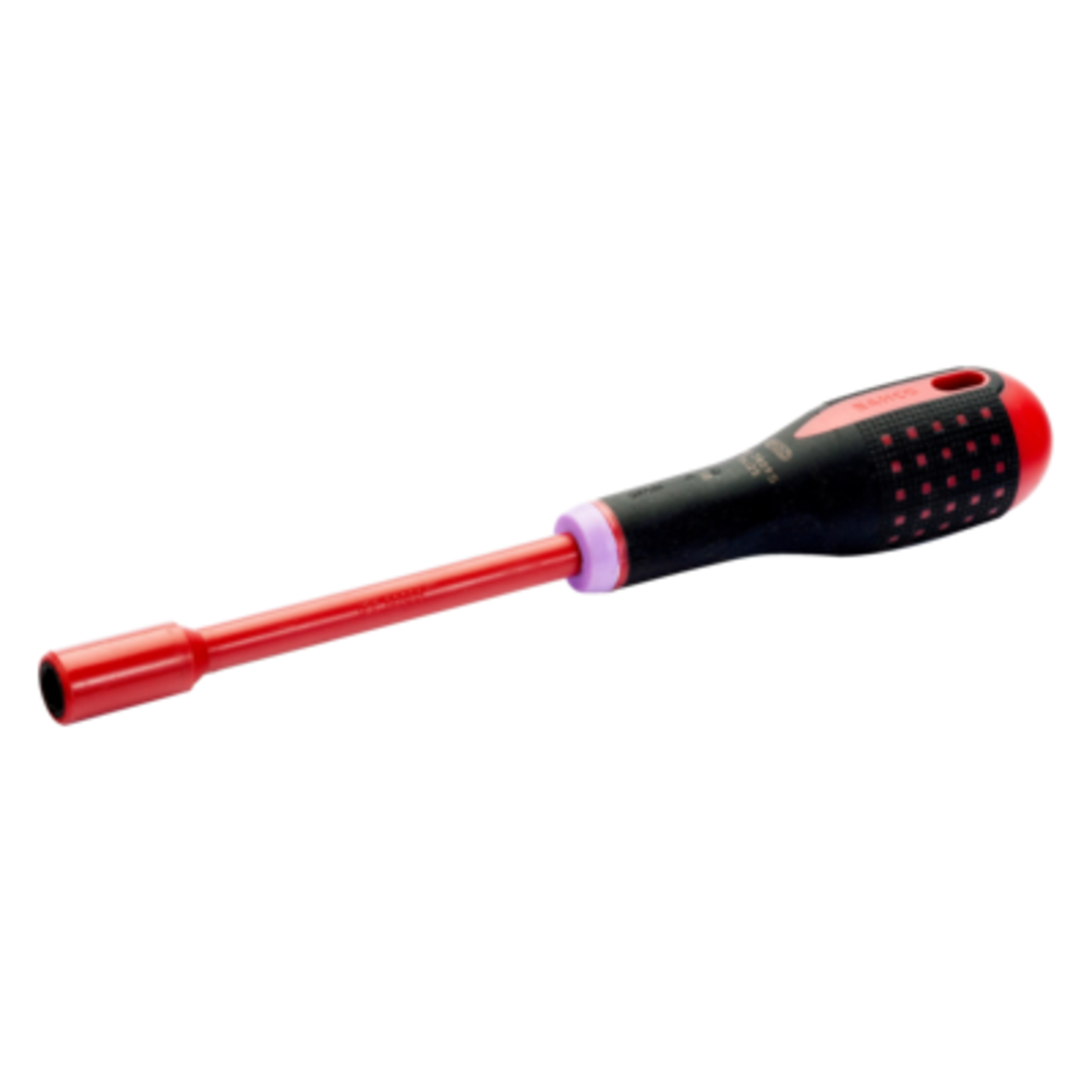 Tournevis à douille isolé VDE 8 mm 125 mm manche trimatière ERGO BAHCO - BE-7808S