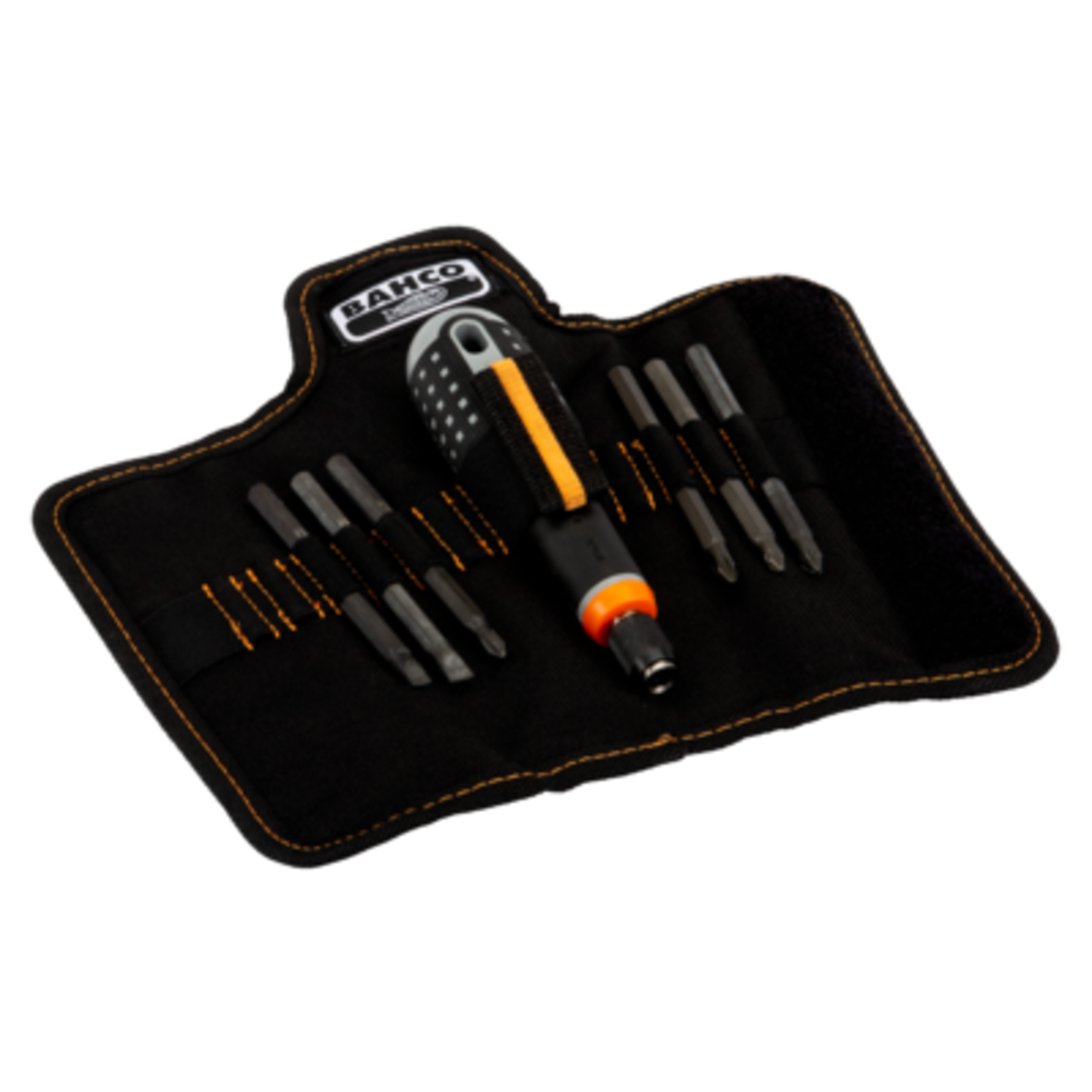 Tournevis ERGO 7 lames interchangeables fente/Phillips/Pozidriv 100 mm BAHCO - BE-8571