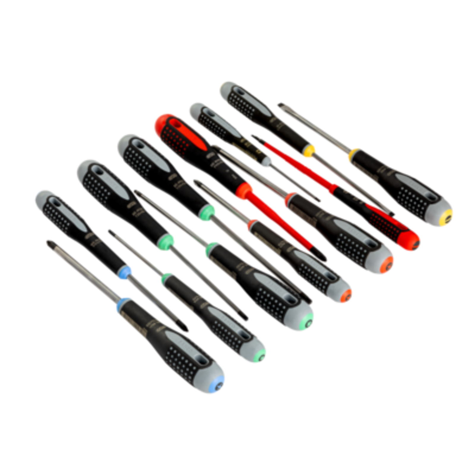 Jeu de tournevis ERGO 13 pièces vis à fente Phillips Pozidriv TORX BAHCO - BE-9879