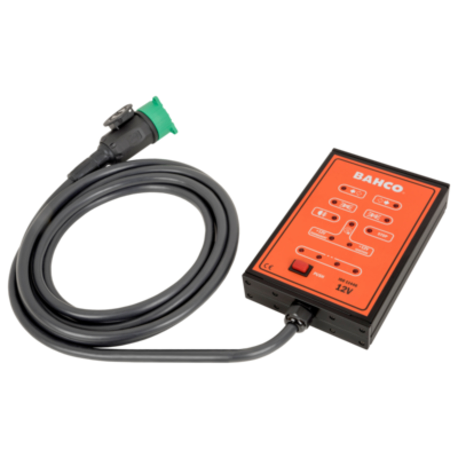 Testeur prise de courant lampes véhicule 12 V câble 4 m fiche 13 broches BAHCO - BELT1213A