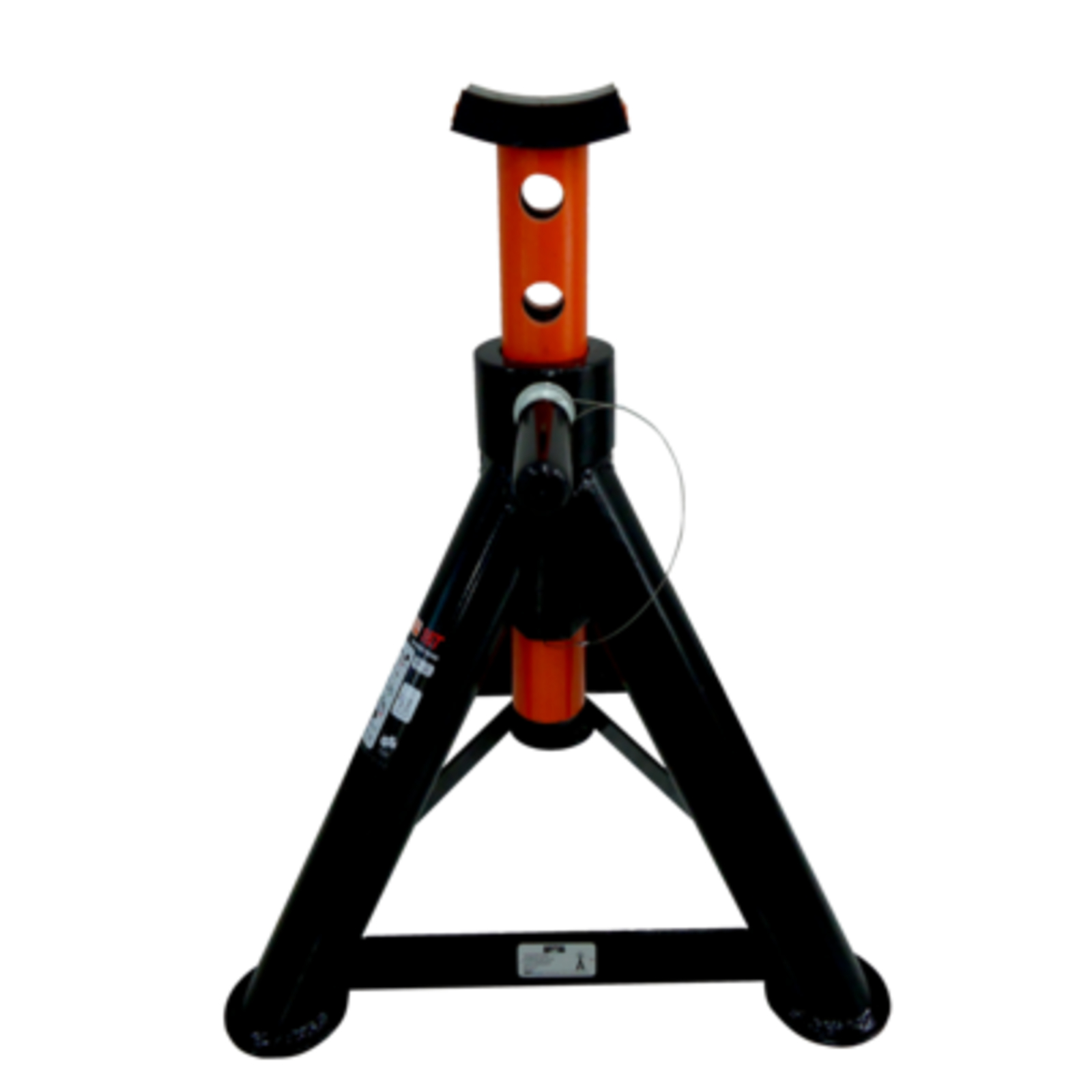 Chandelle usage intensif 16 T hauteur max 715 mm avec goupille sécurité et selle caoutchouc BAHCO - BH3HD16000