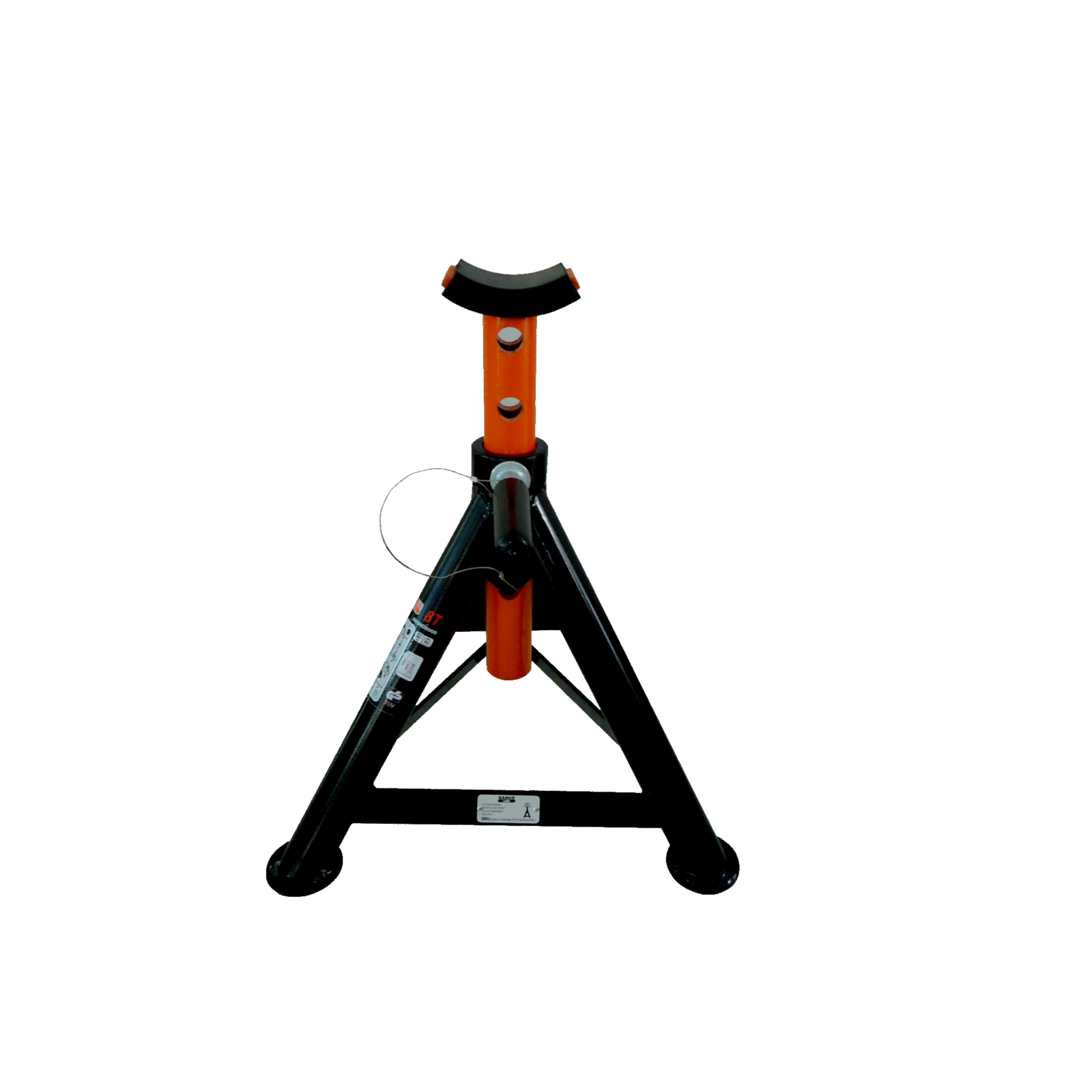 Chandelle usage intensif 8 T hauteur max 600 mm avec selle caoutchouc BAHCO - BH3HD8000