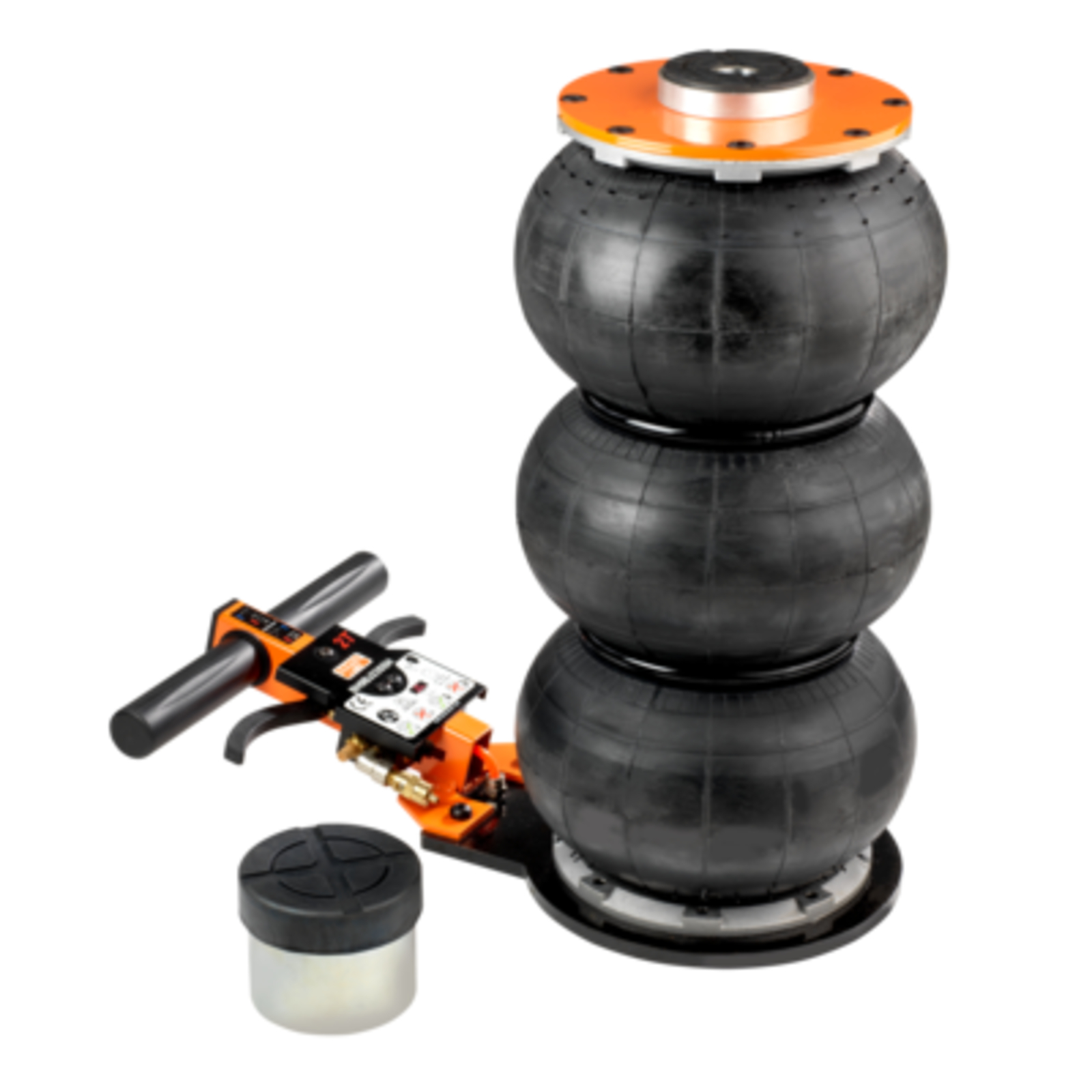 Cric pneumatique ballon 2 T 3 étages manche court avec extension 60 mm BAHCO - BH9BJ23SSH