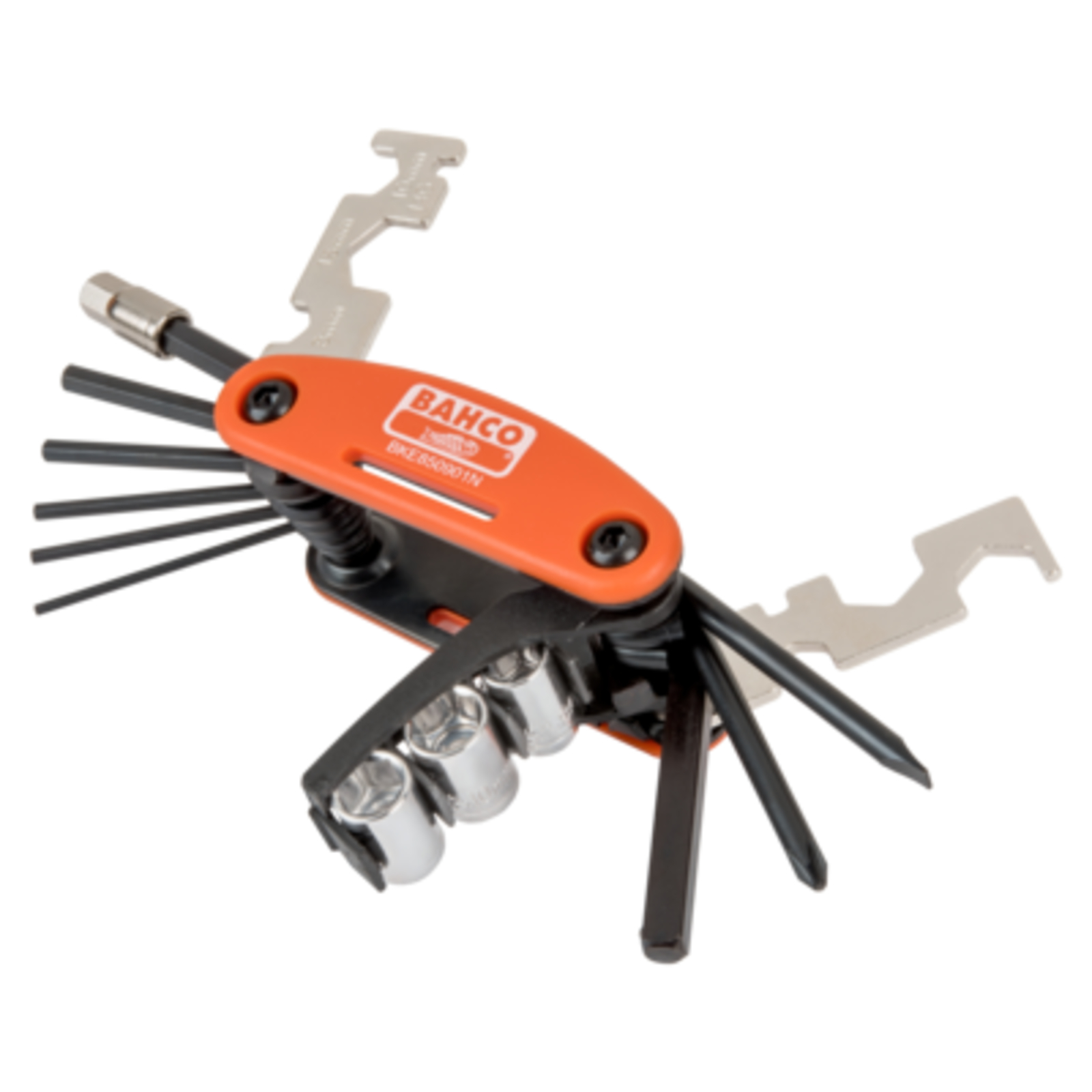 Jeu d'outils spécial vélo 17 pièces avec étui toile ceinture BAHCO - BKE850901N