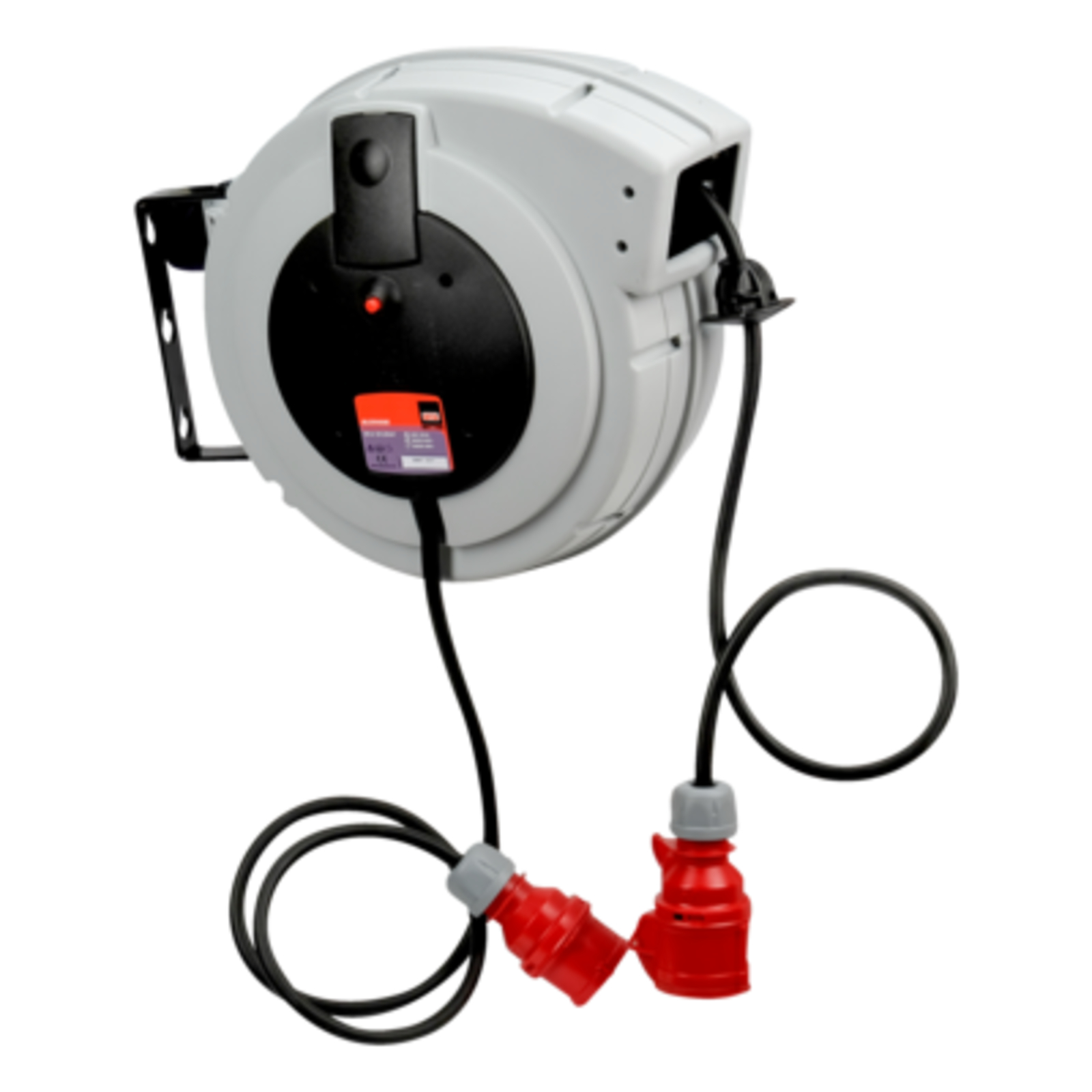 Enrouleur câble triphasé 20 m 400 V sans lampes BAHCO - BLCR400E