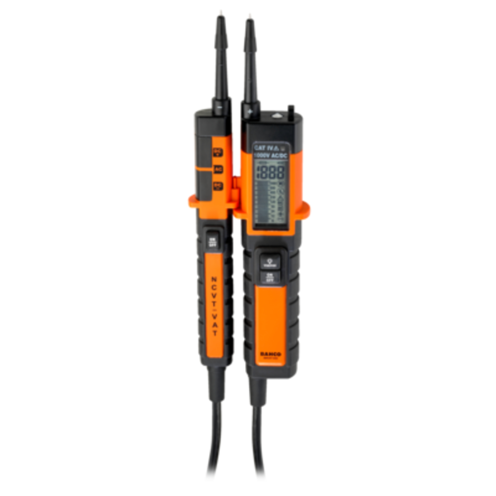 Testeur d’absence de tension 1 000 V sans contact avec lampe torche BAHCO - BMVAT1000