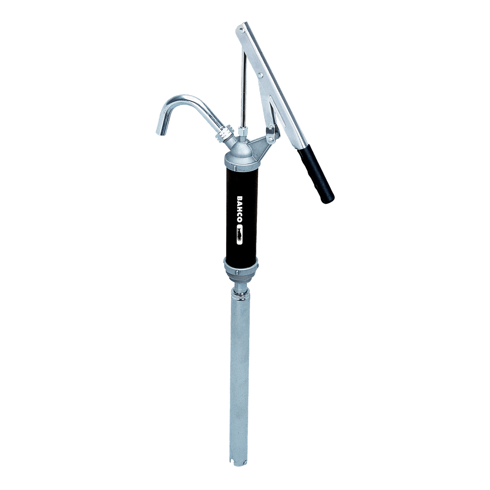 Pompe à graisse levier bidons 300 ml acier aluminium usage intensif BAHCO - BOD60