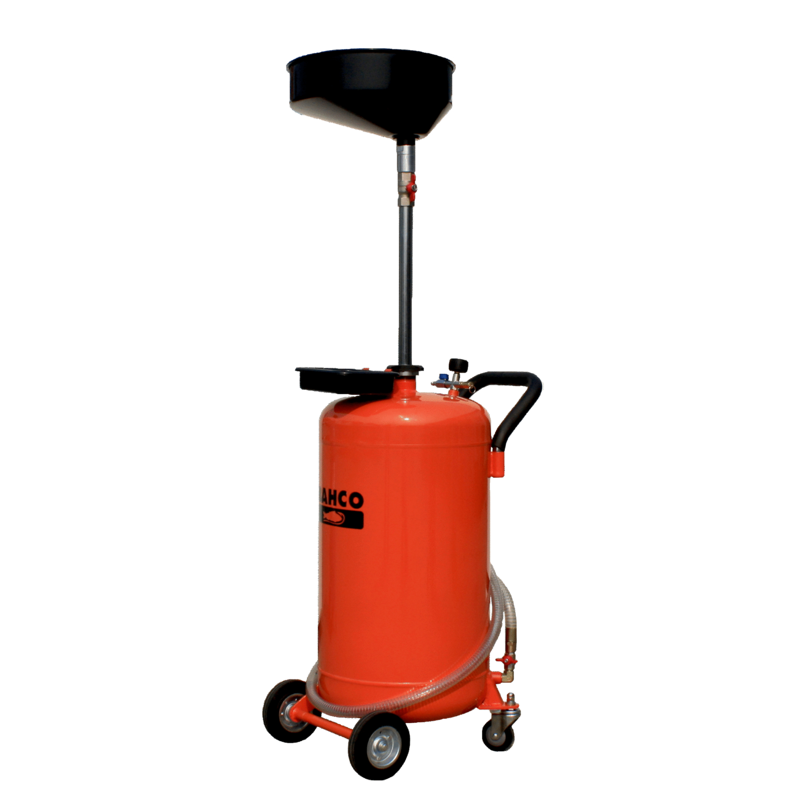Récupérateur d'huile par gravité 90 L avec entonnoir pivotant BAHCO - BOD8901