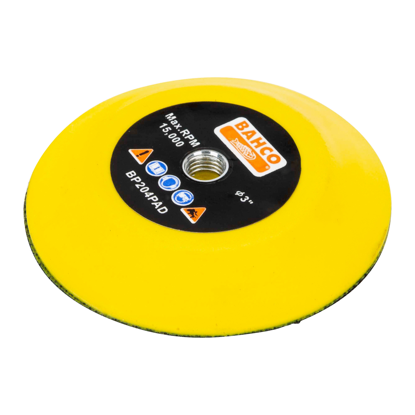 Plateau Velcro 77 mm pour ponceuse à utiliser avec BP204 BAHCO - BP204PAD