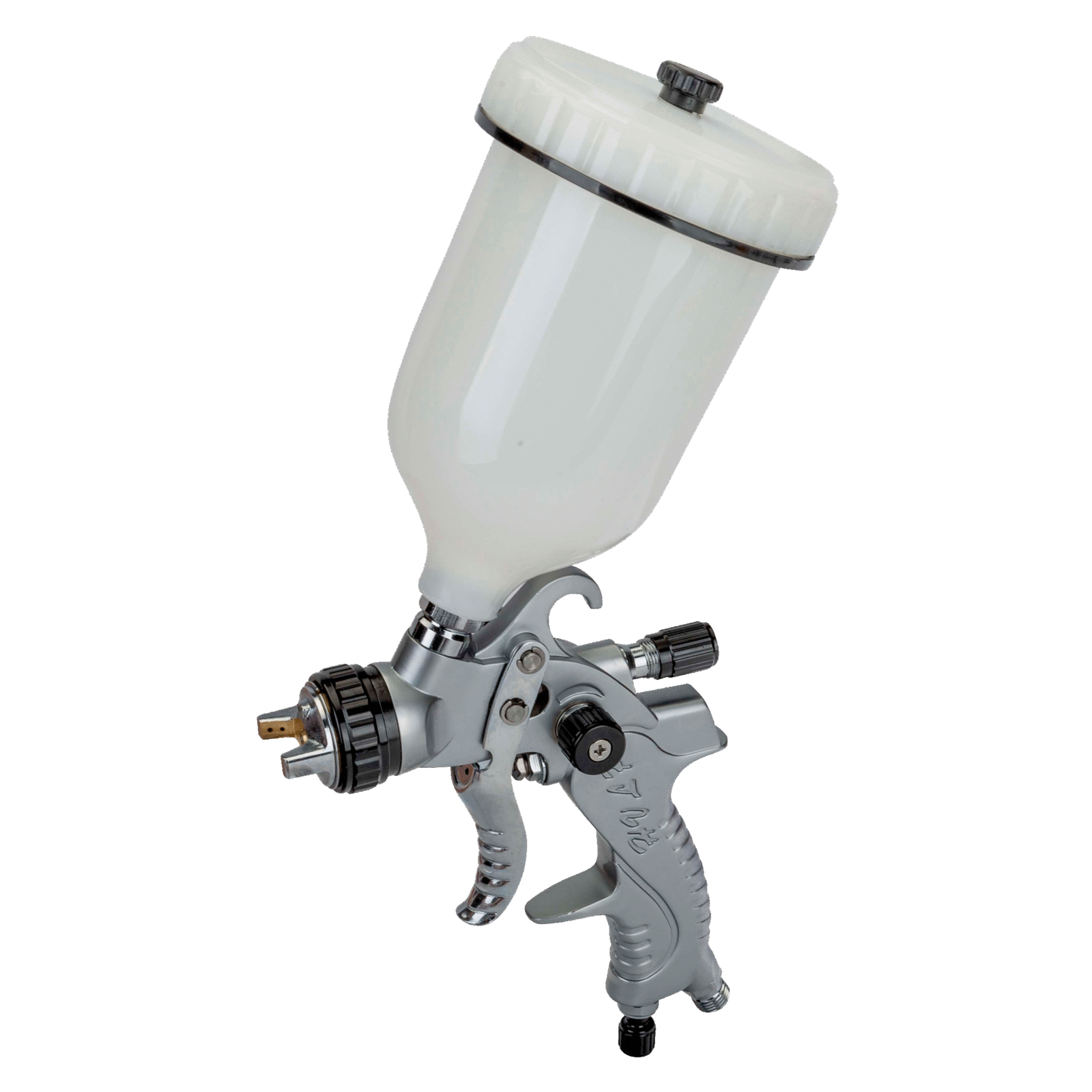 Pistolet à peinture HVLP réservoir 0,55 l 5 embouts inclus BAHCO - BPHVLP01