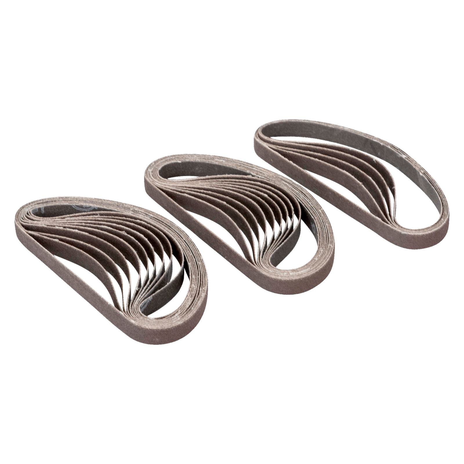 Kit bandes abrasives 25 pièces grain 80/100 20 mm pour ponceuse à bande BAHCO - BPN22201