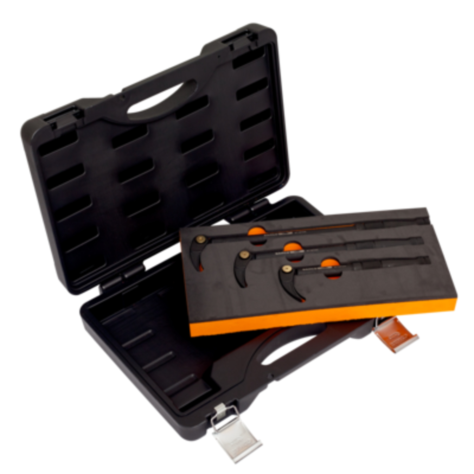 Coffret de 3 leviers à tête articulée 250-380 mm avec boîtier BAHCO - BT10P3