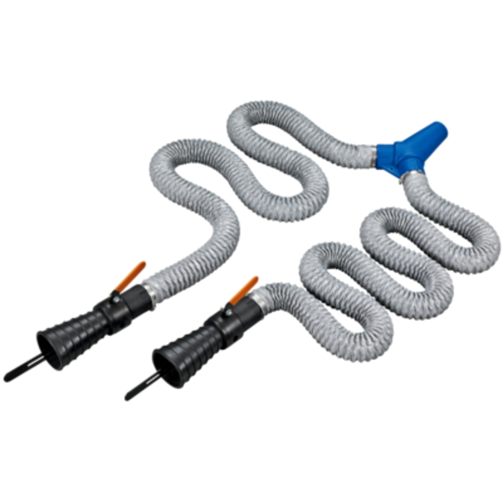 Tuyau double échappement 3 m nylon Ø63,5 mm BAHCO - BUCPE3SDH