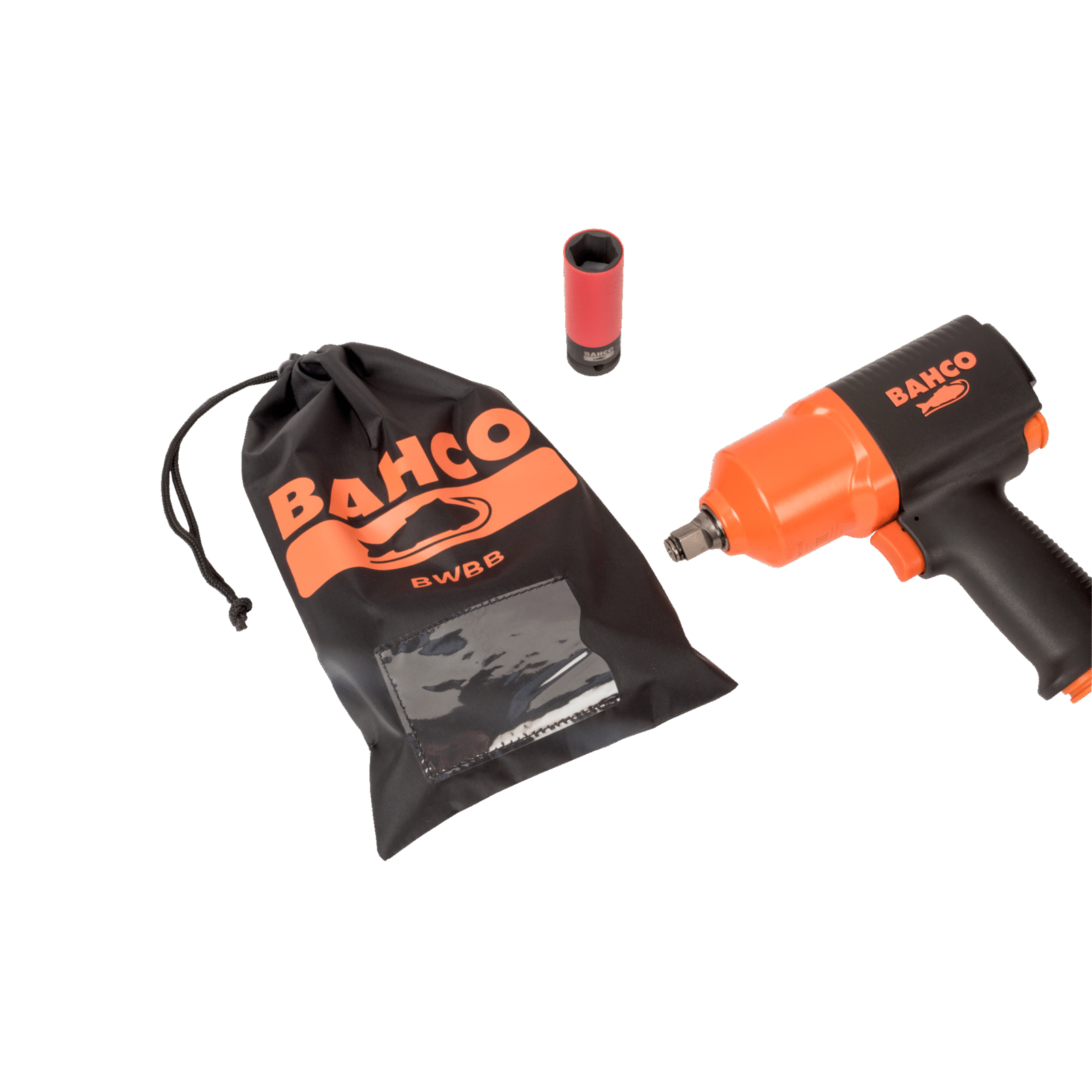 Sac rangement écrous et boulons 180 x 1 x 300 mm PU nylon avec cordon BAHCO - BWBB