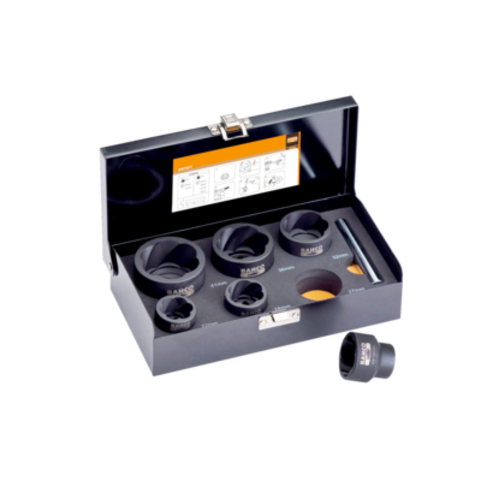 Coffret douilles à torsion 1/2