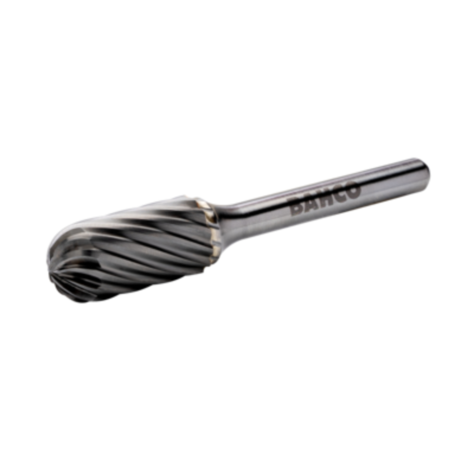 Fraise lime cylindrique bout rond carbure tungstène 6 mm x 18 mm inox 6 dents BAHCO - C0618I06