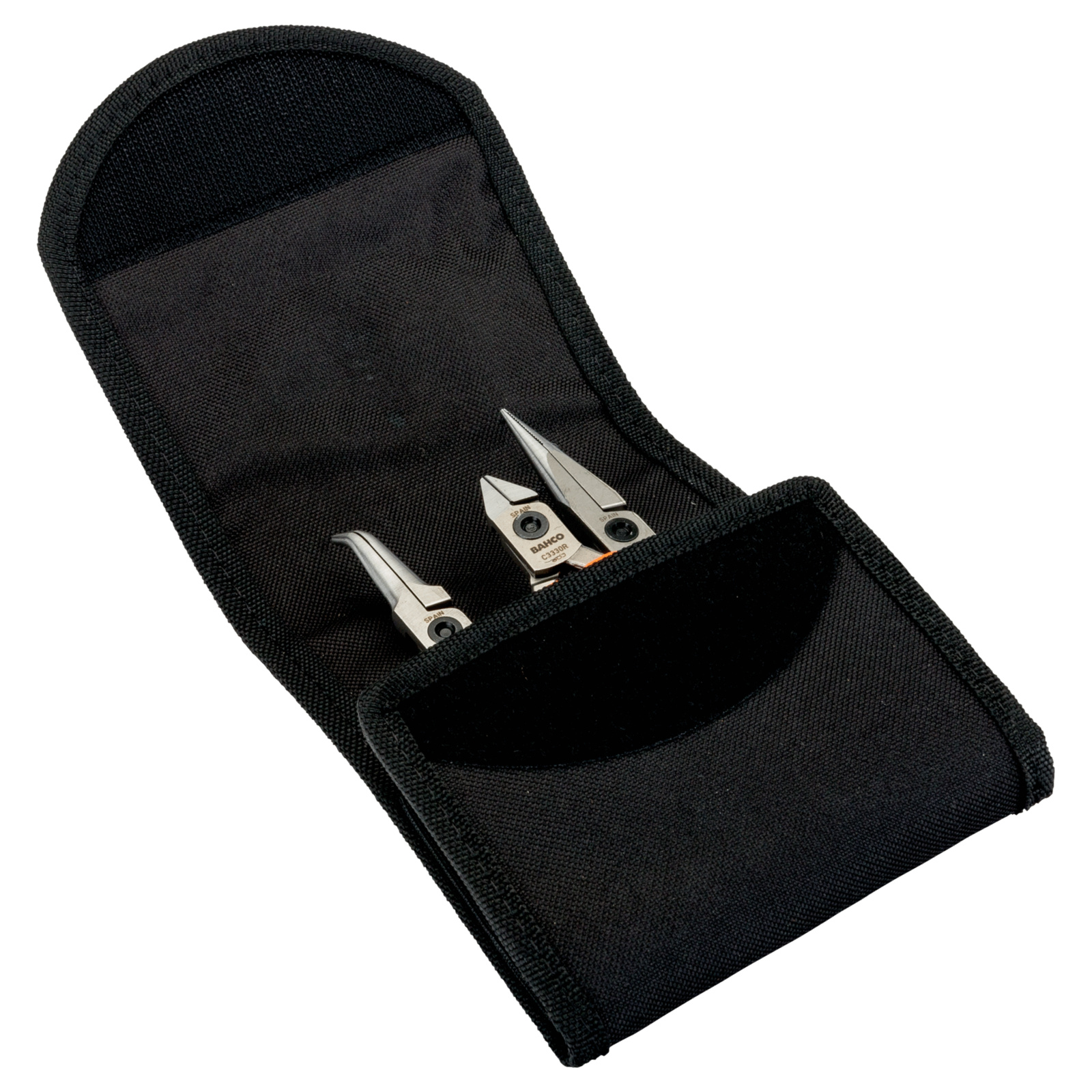 Jeu de pinces coupantes diagonale 115 mm C3330R et pinces bec demi-rond 141 mm C3745 144 mm C3840 BAHCO - C3902/3