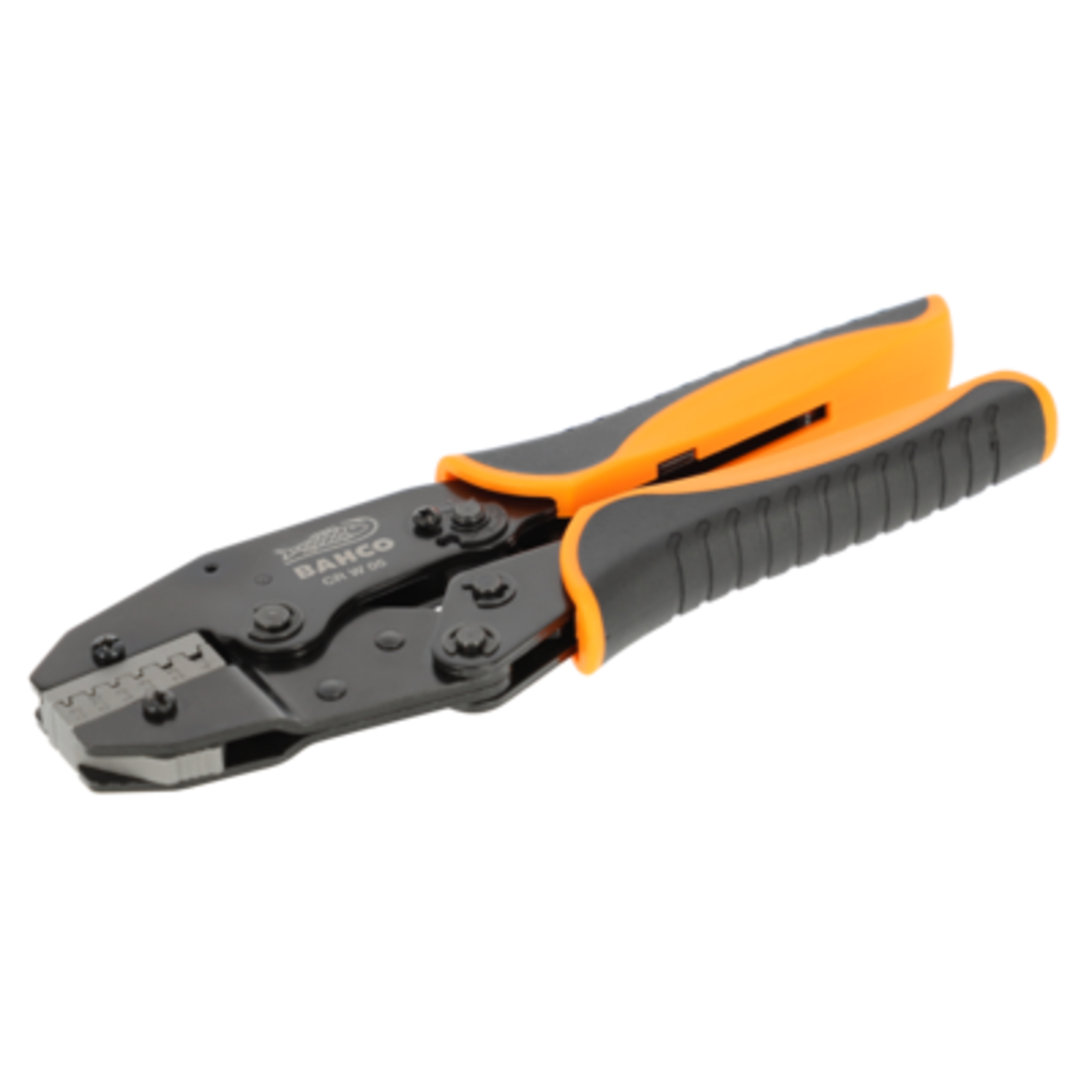 Pince à sertir à cliquet 0,5-4 mm² pour connecteurs tubulaires BAHCO - CR W 05