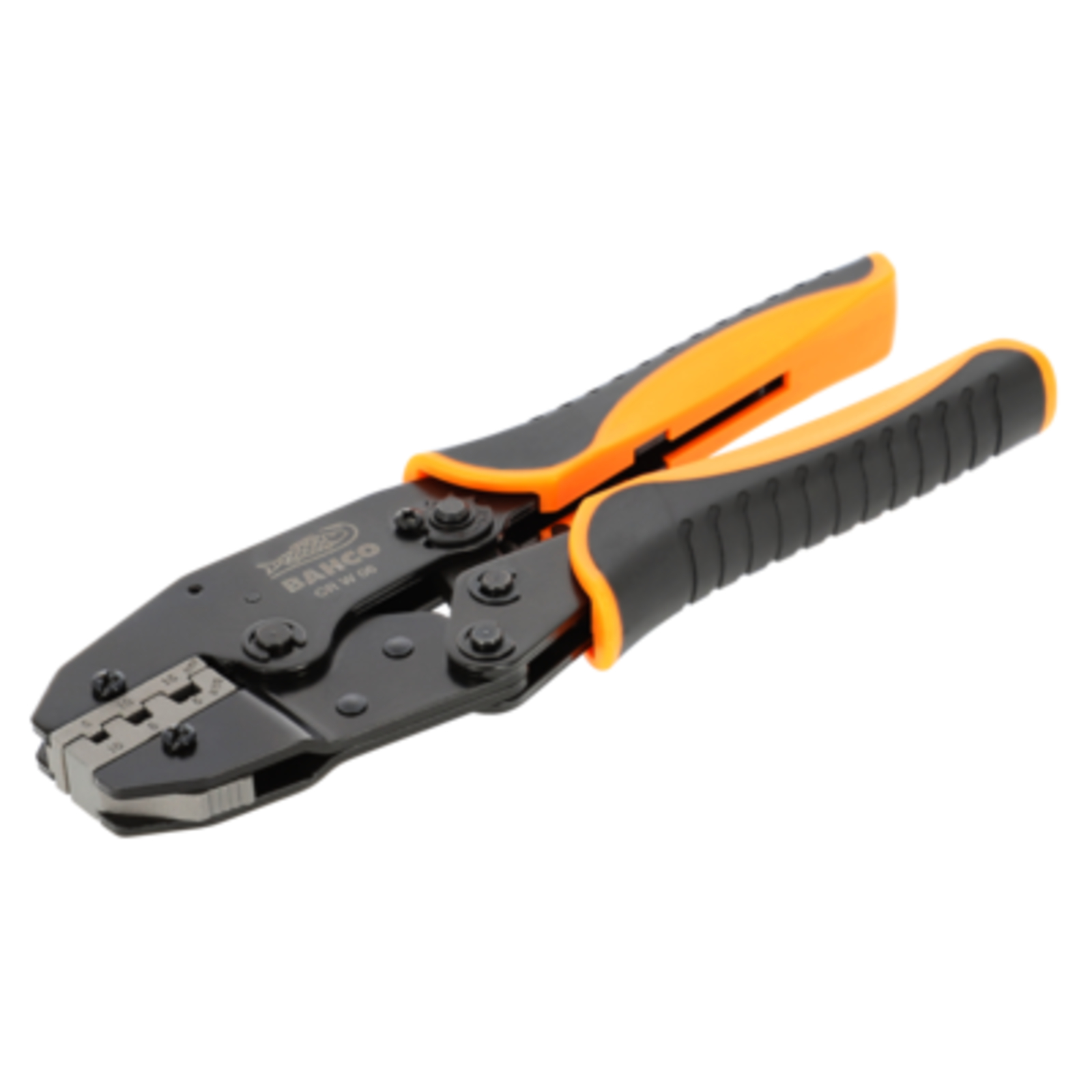 Pince à sertir cliquet 6-16 AWG connecteurs tubulaires 225 mm BAHCO - CR W 06