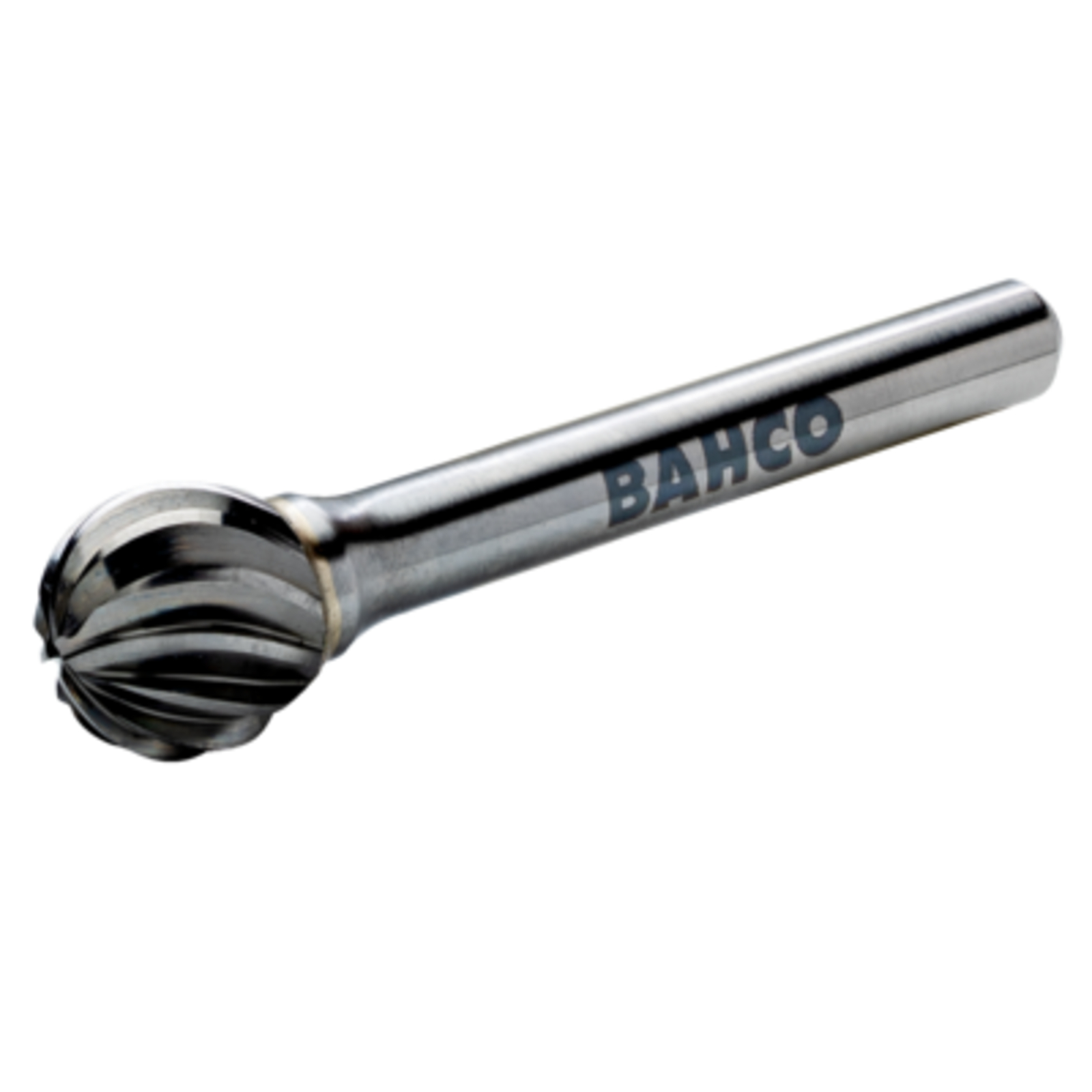 Fraise lime sphérique carbure 9,6 mm x 9,6 mm inox 10 dents 6 mm BAHCO - D1010I06