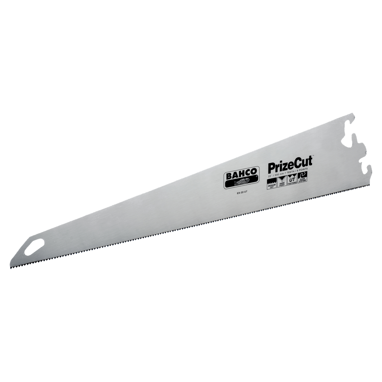 Lame de scie PrizeCut bois 550 mm 7/8 dents EX ERGO BAHCO - EX-22-U7